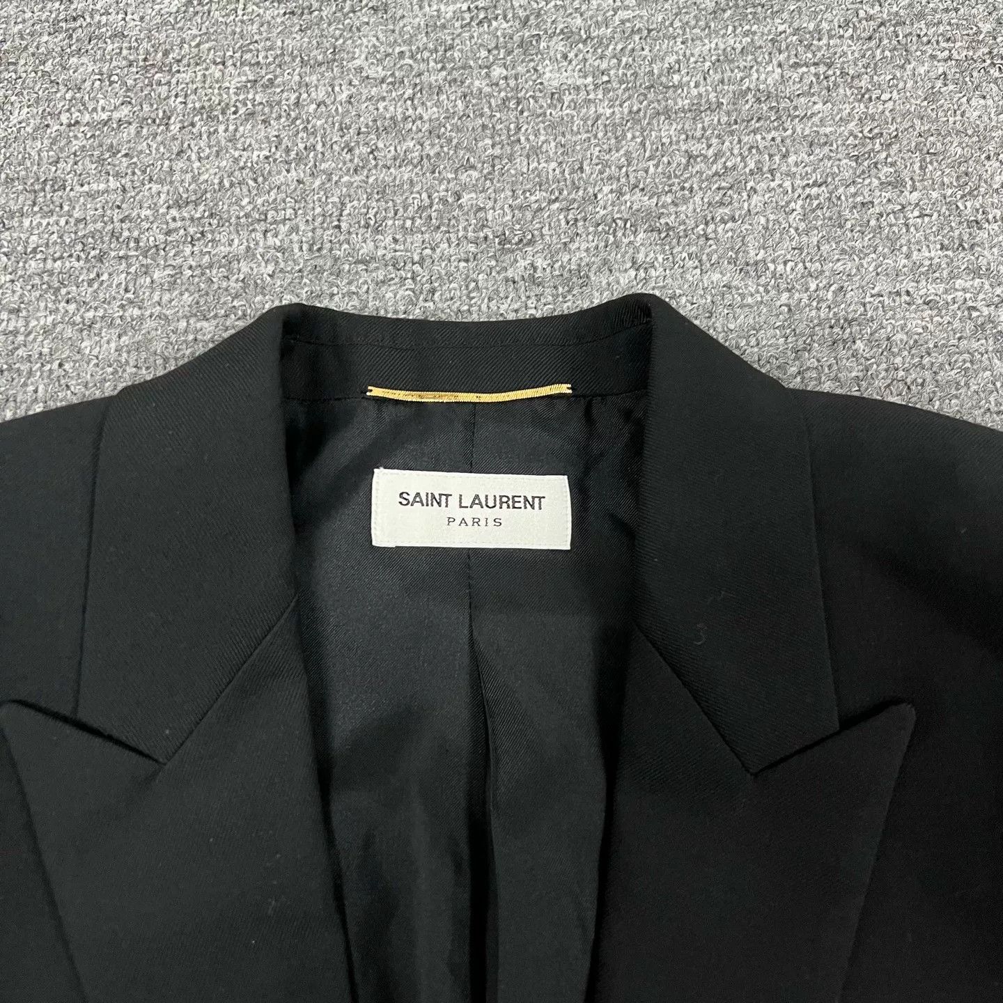 Saint Laurent Paris Saint Laurent Classic Smoking Blazer 36 Size XS / US 0-2 / IT 36-38 - 5 Thumbnail