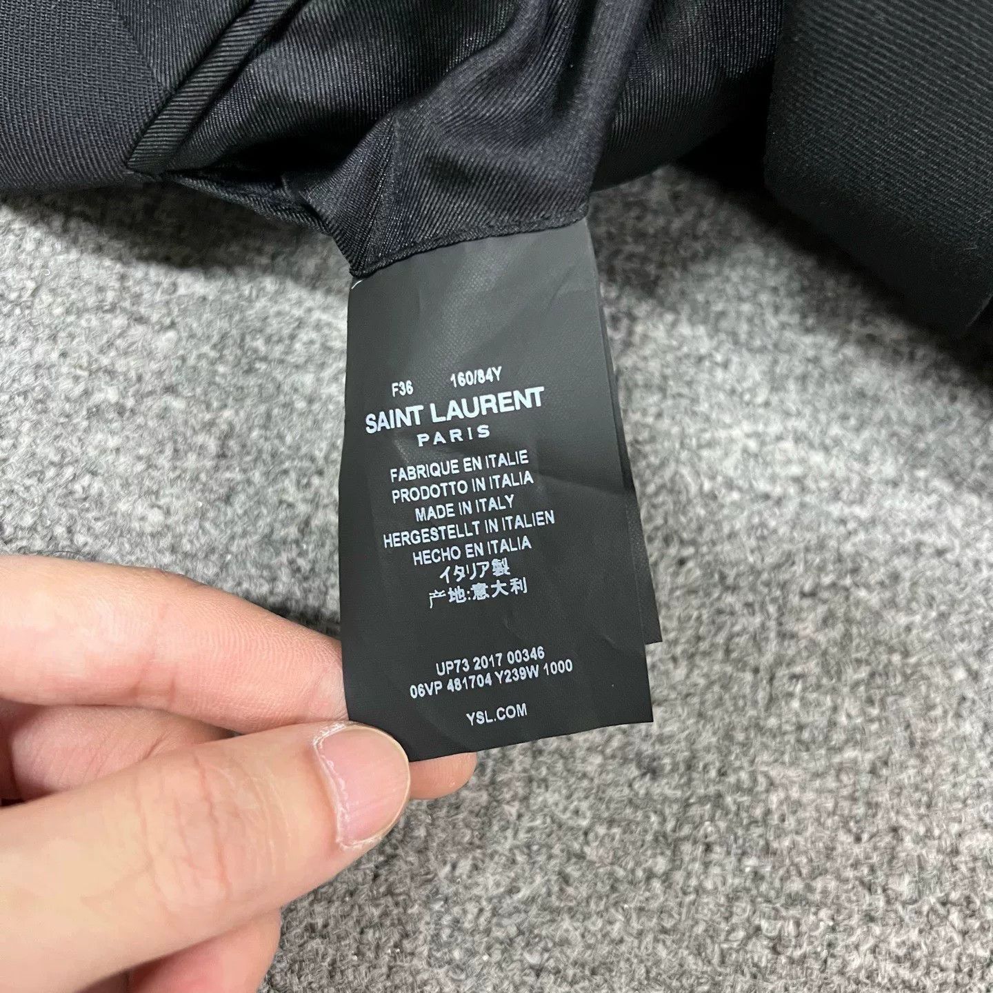 Saint Laurent Paris Saint Laurent Classic Smoking Blazer 36 Size XS / US 0-2 / IT 36-38 - 7 Thumbnail