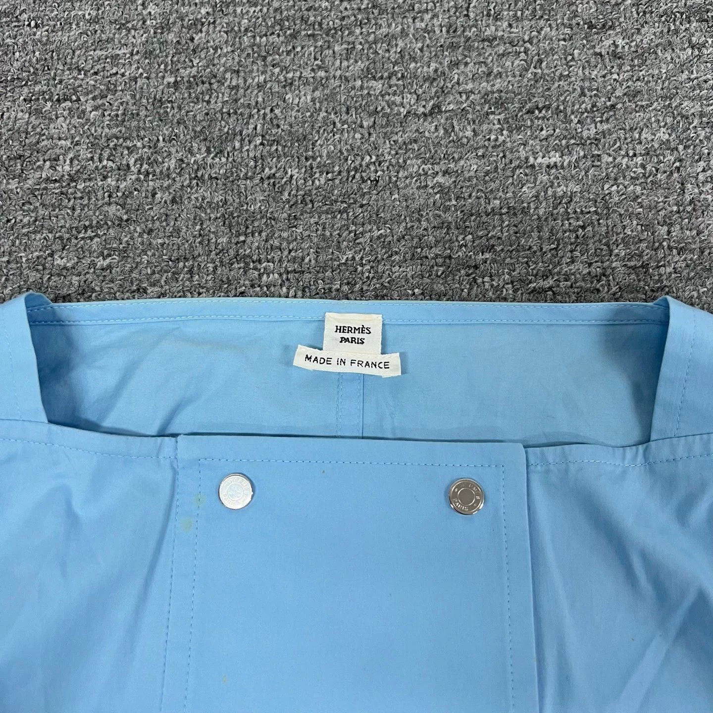 Hermes Hermes Showpiece Blue Top Size 38 Size S / US 4 / IT 40 - 6 Thumbnail