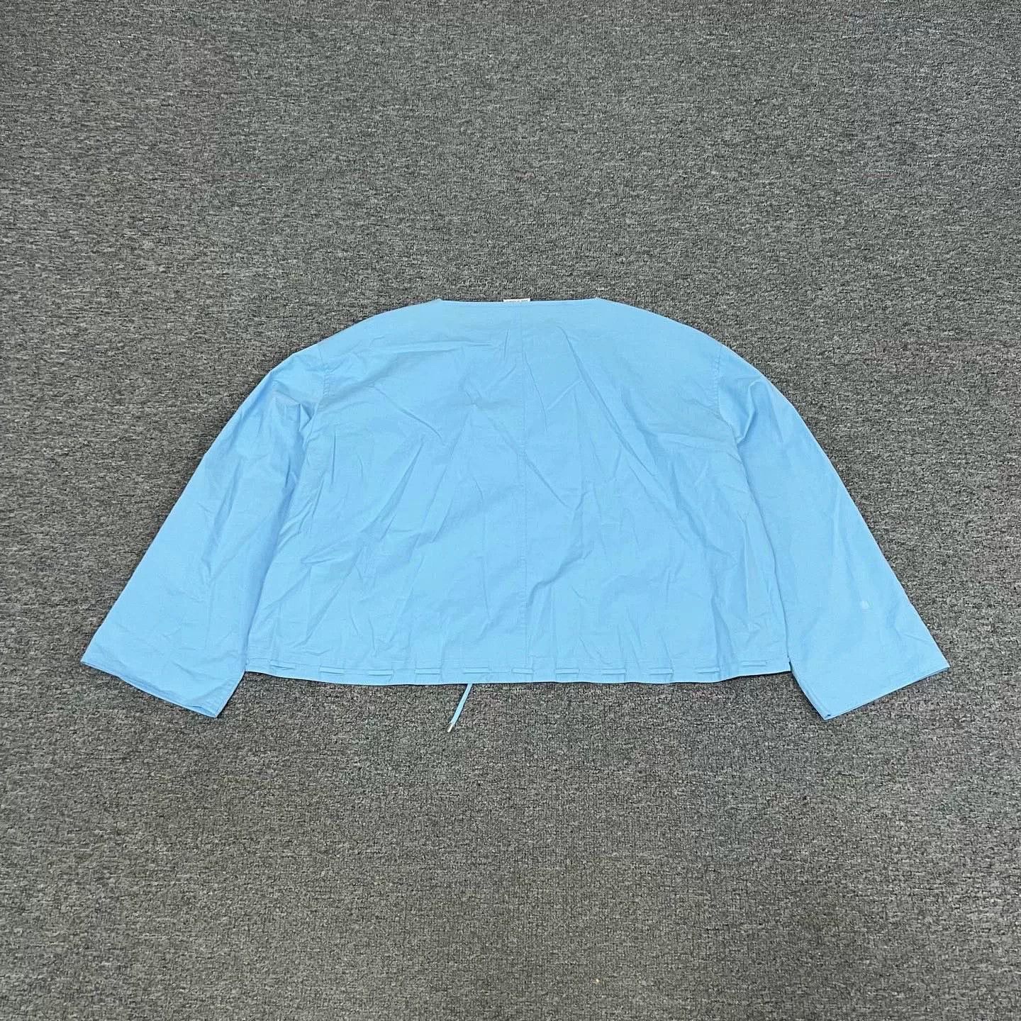 Hermes Hermes Showpiece Blue Top Size 38 Size S / US 4 / IT 40 - 3 Thumbnail