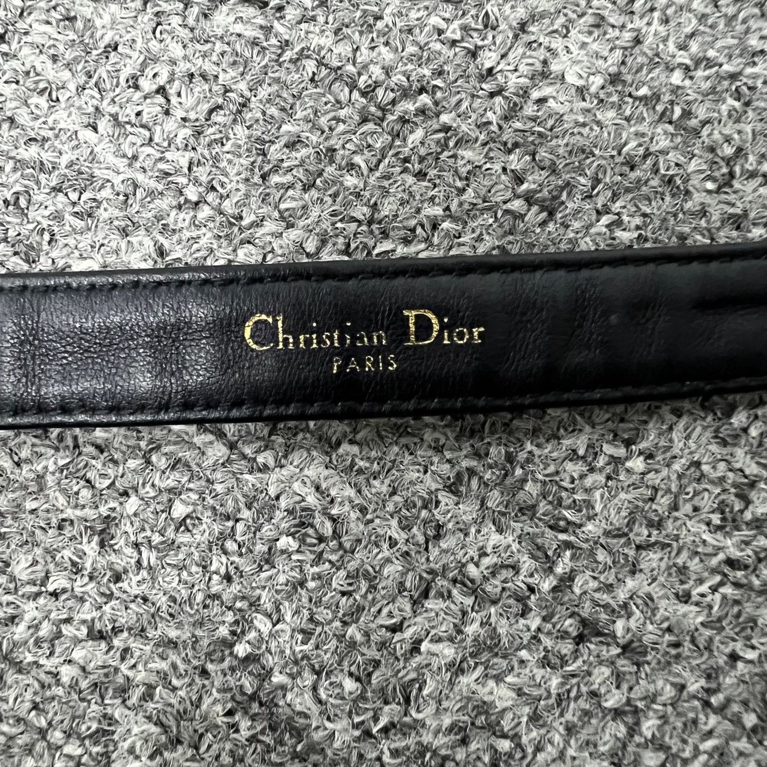 Dior Dior Narrow Monogram Belt 70cm Size ONE SIZE - 6 Thumbnail