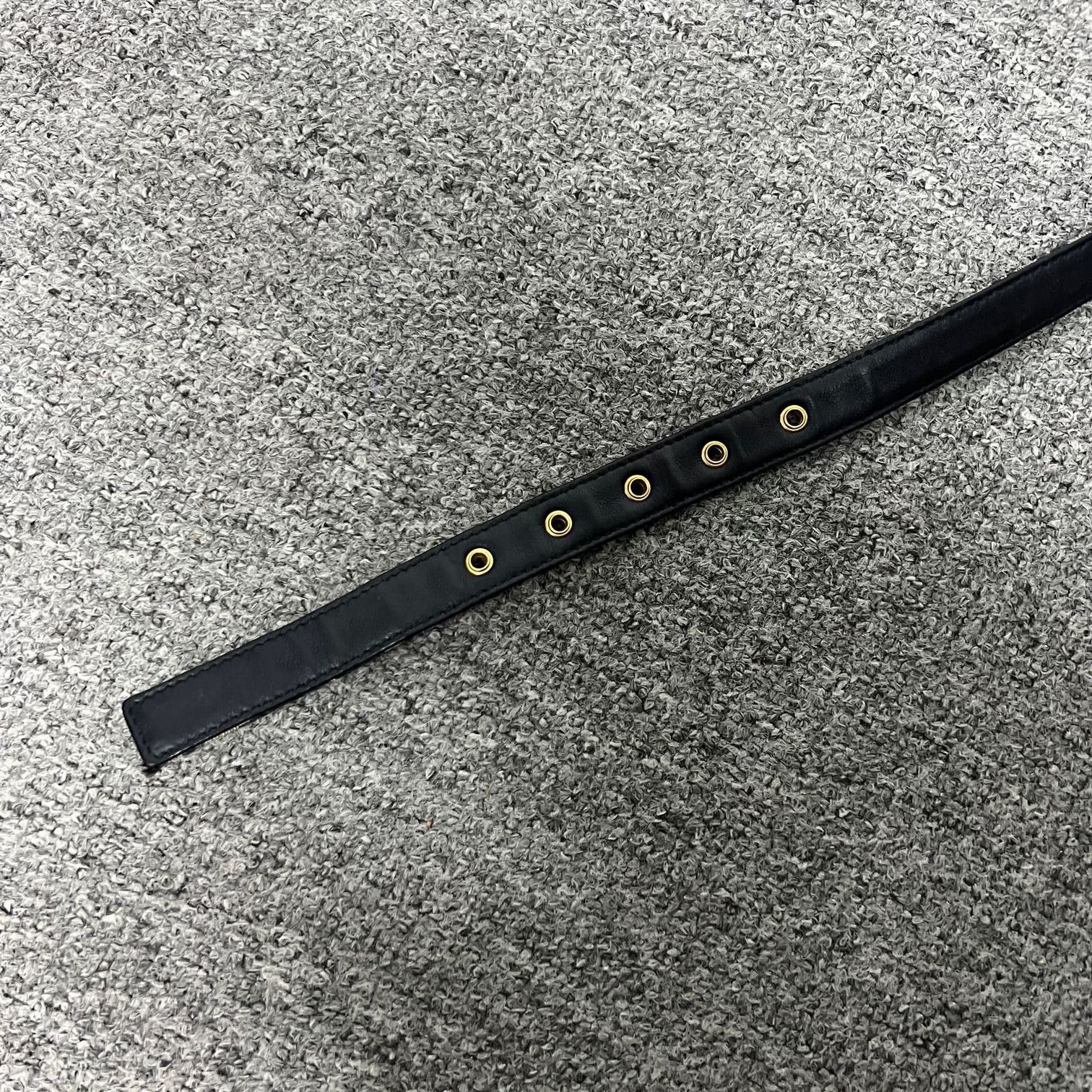 Dior Dior Narrow Monogram Belt 70cm Size ONE SIZE - 5 Thumbnail