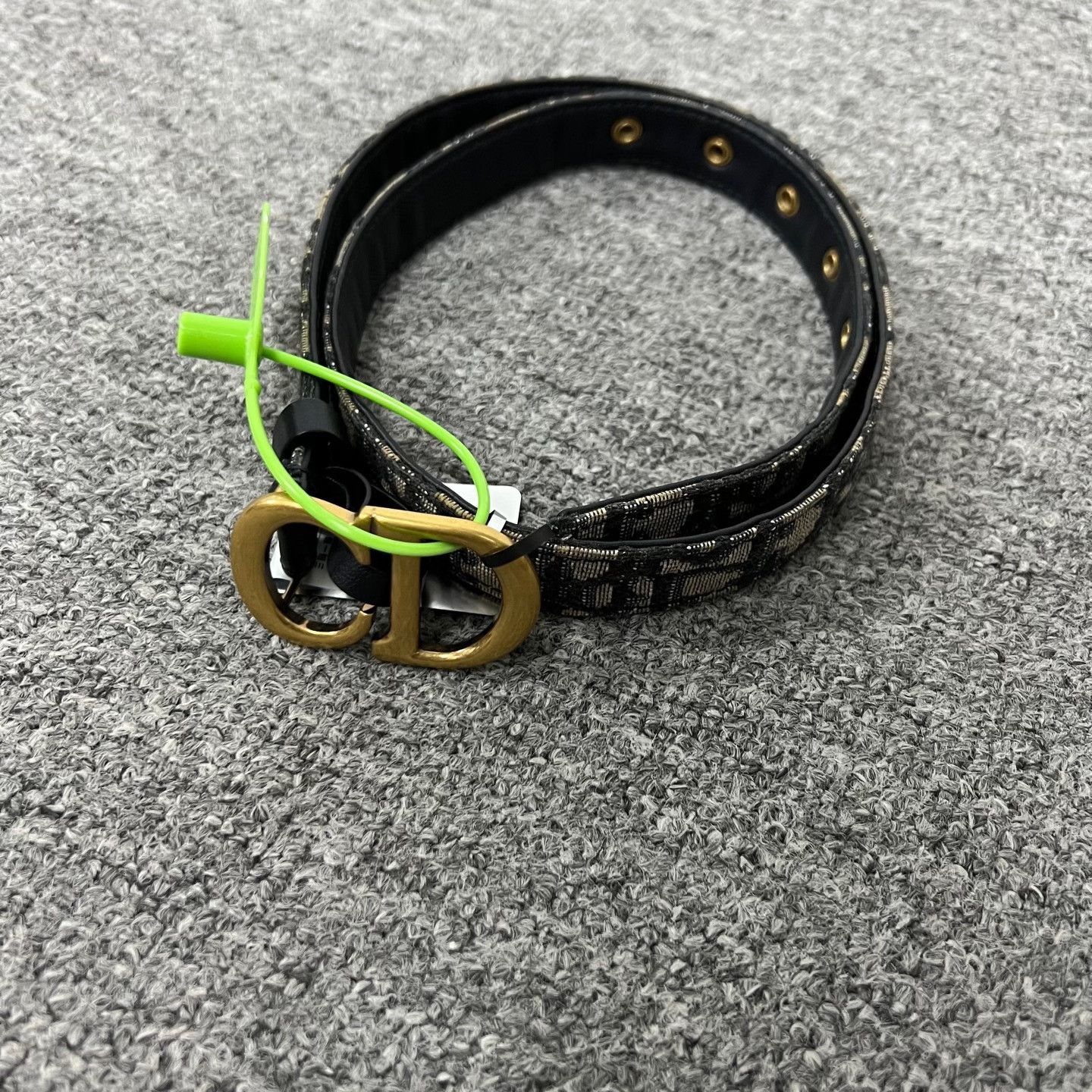 Dior Dior Narrow Monogram Belt 70cm Size ONE SIZE - 2 Thumbnail