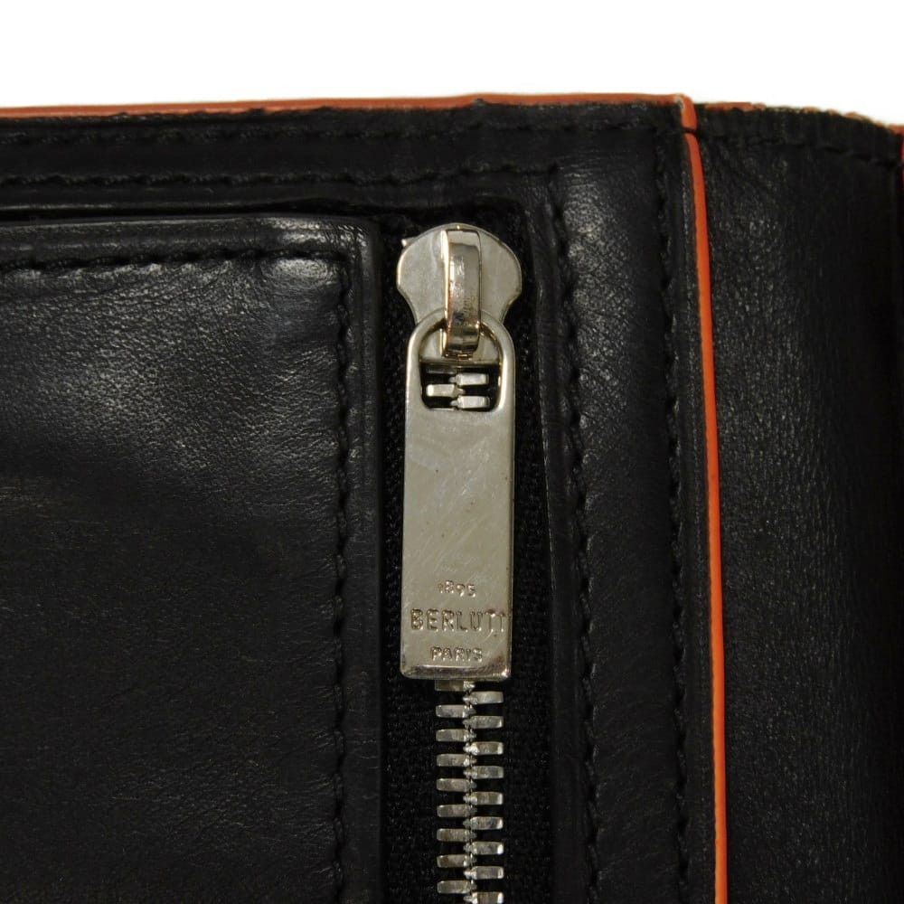 Berluti Berluti Berluti Santal Scritto Venezia Calf Long Wallet Leather Long Wallet DUTY FREE for USA Size ONE SIZE - 12 Thumbnail