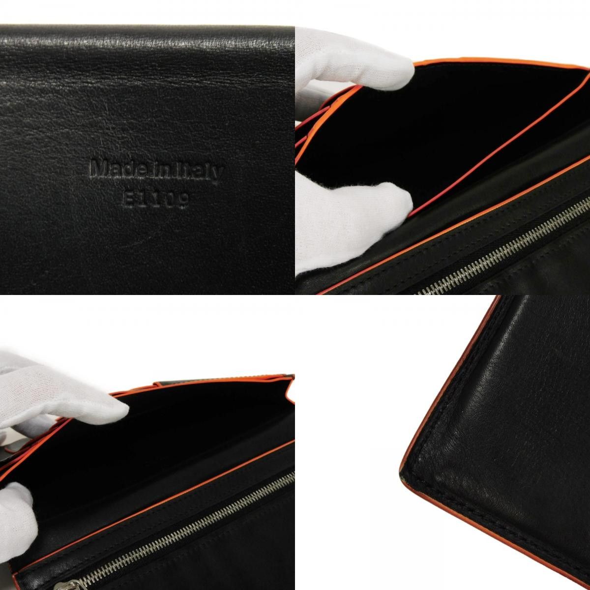 Berluti Berluti Berluti Santal Scritto Venezia Calf Long Wallet Leather Long Wallet DUTY FREE for USA Size ONE SIZE - 16 Thumbnail