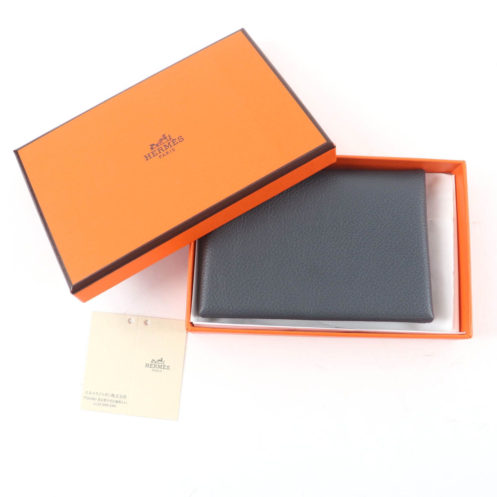 Hermes Hermes Hermes Calvi Duo Evercolor Leather Coin Case Leather Coin Case W2024 DUTY FREE for USA Size ONE SIZE - 2 Thumbnail