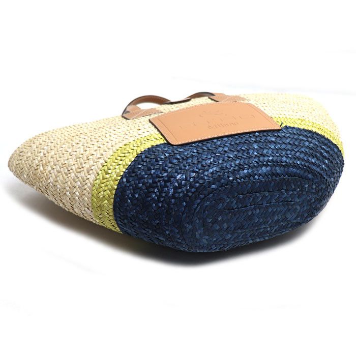 Etro Etro Etro Raffia Bicolor Handbag Plant-based Handbag 1N420-9018 DUTY FREE for USA Size ONE SIZE - 3 Thumbnail