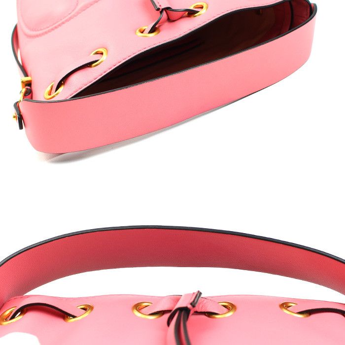 Valentino Valentino Valentino Garavani VLogo Calfskin 2way Shoulder Bag Leather Shoulder Bag XW9B0G54NJC DUTY FREE for USA Size ONE SIZE - 5 Thumbnail