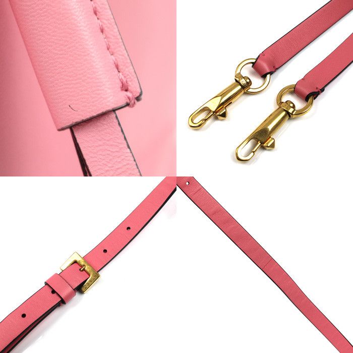 Valentino Valentino Valentino Garavani VLogo Calfskin 2way Shoulder Bag Leather Shoulder Bag XW9B0G54NJC DUTY FREE for USA Size ONE SIZE - 6 Thumbnail