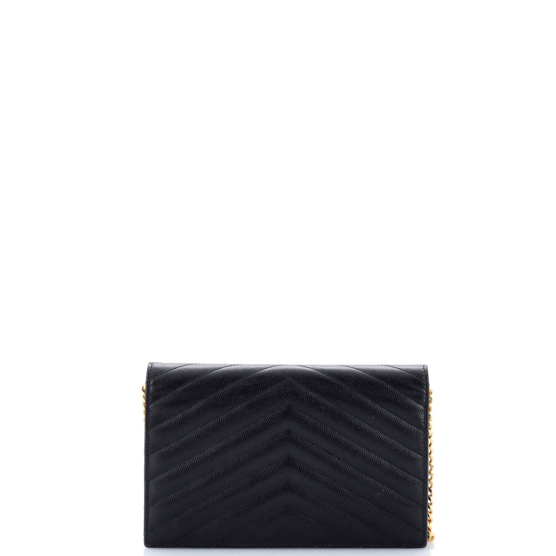 Saint Laurent Paris Classic Monogram Wallet on Chain Size ONE SIZE - 3 Thumbnail