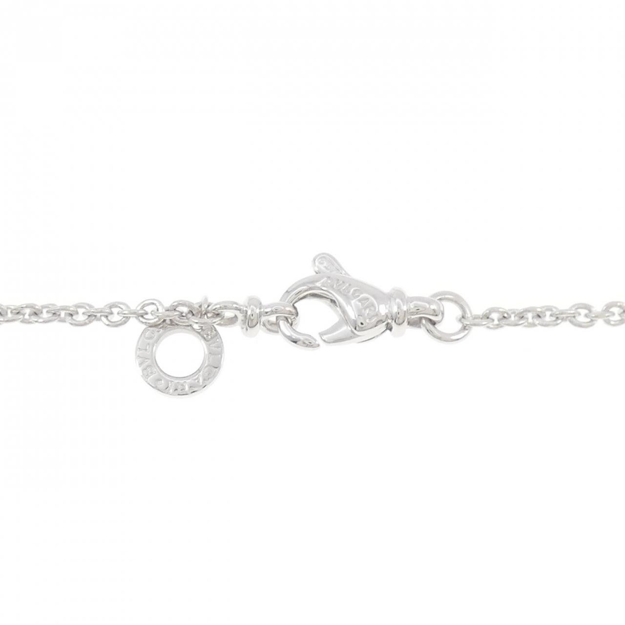 Bvlgari Bvlgari Bvlgari Doppio Cuore 750 White Gold Diamond Necklace Precious Metal Necklace DUTY FREE for USA Size ONE SIZE - 5 Thumbnail