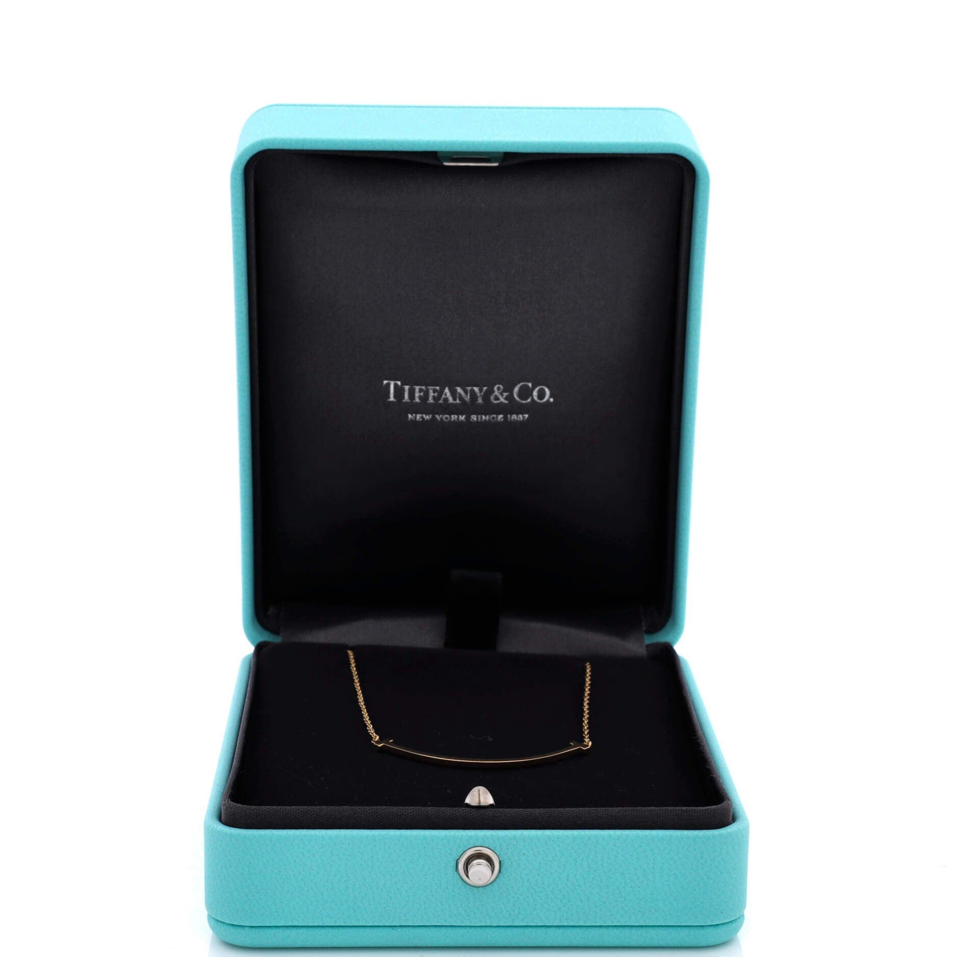 Tiffany & Co. T Smile Pendant Necklace Size ONE SIZE - 2 Thumbnail