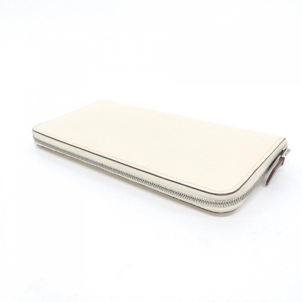 Hermes Hermes Hermes LUCKY DAISY Epsom Silk long wallet Leather Long Wallet Z DUTY FREE for USA Size ONE SIZE - 2 Thumbnail