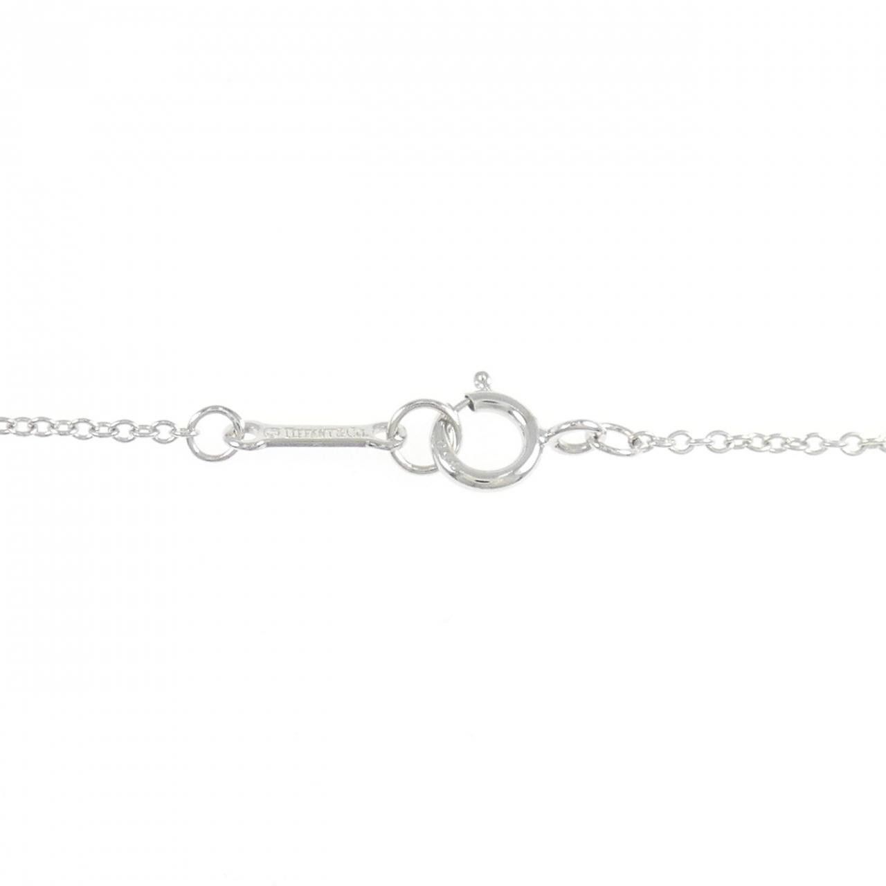 Tiffany & Co. Tiffany & Co. Tiffany Double Loving Heart 750 White Gold Diamond Necklace Precious Metal Necklace DUTY FREE for USA Size ONE SIZE - 5 Thumbnail