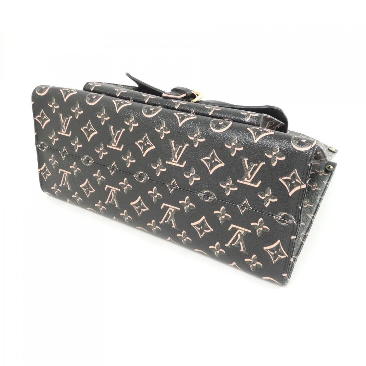 Louis Vuitton Louis Vuitton Louis Vuitton Fall For You OnTheGo Coated Canvas Tote Bag Textile Tote Bag M46154 DUTY FREE for USA Size ONE SIZE - 3 Thumbnail