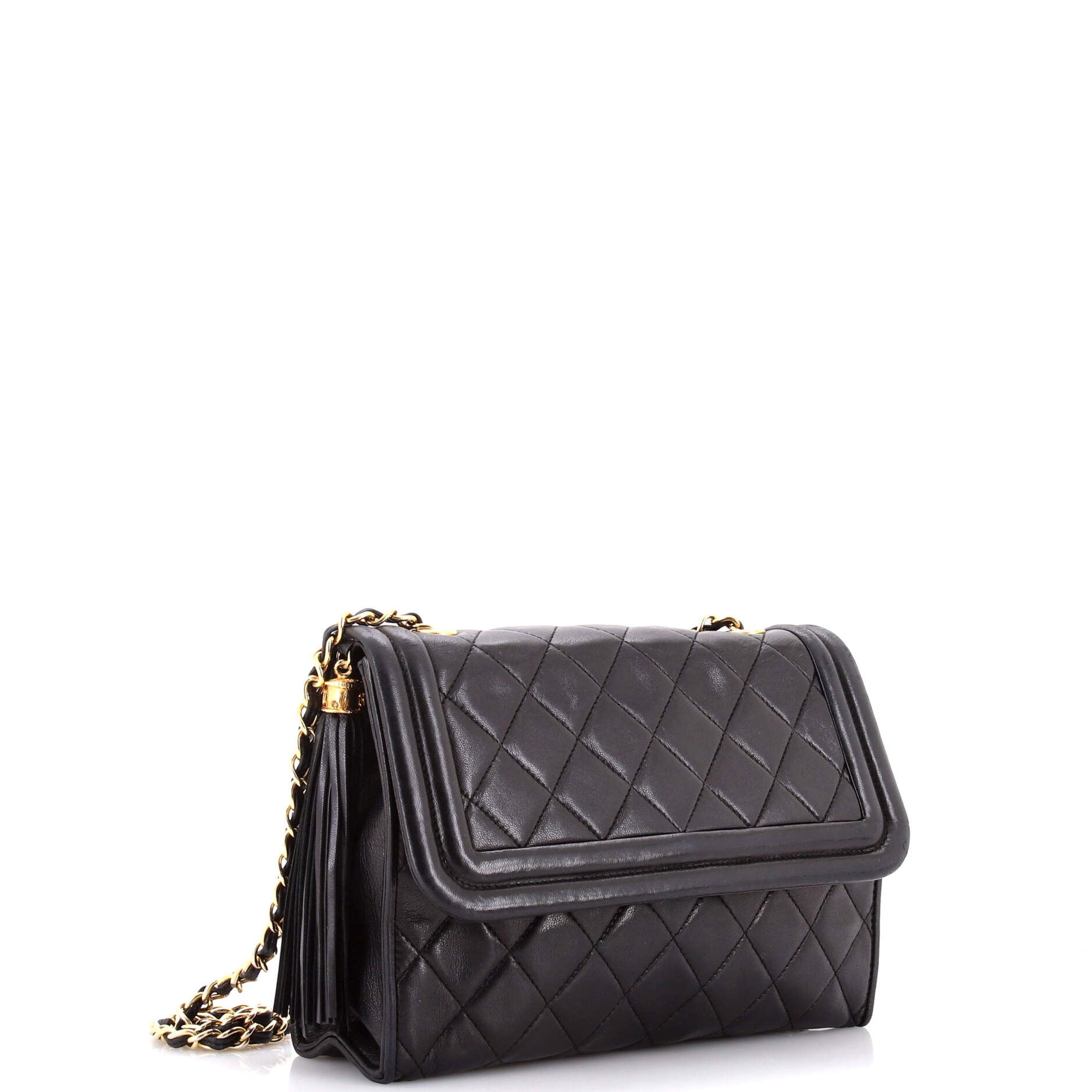Chanel Vintage Tassel Flap Bag Size ONE SIZE - 3 Thumbnail