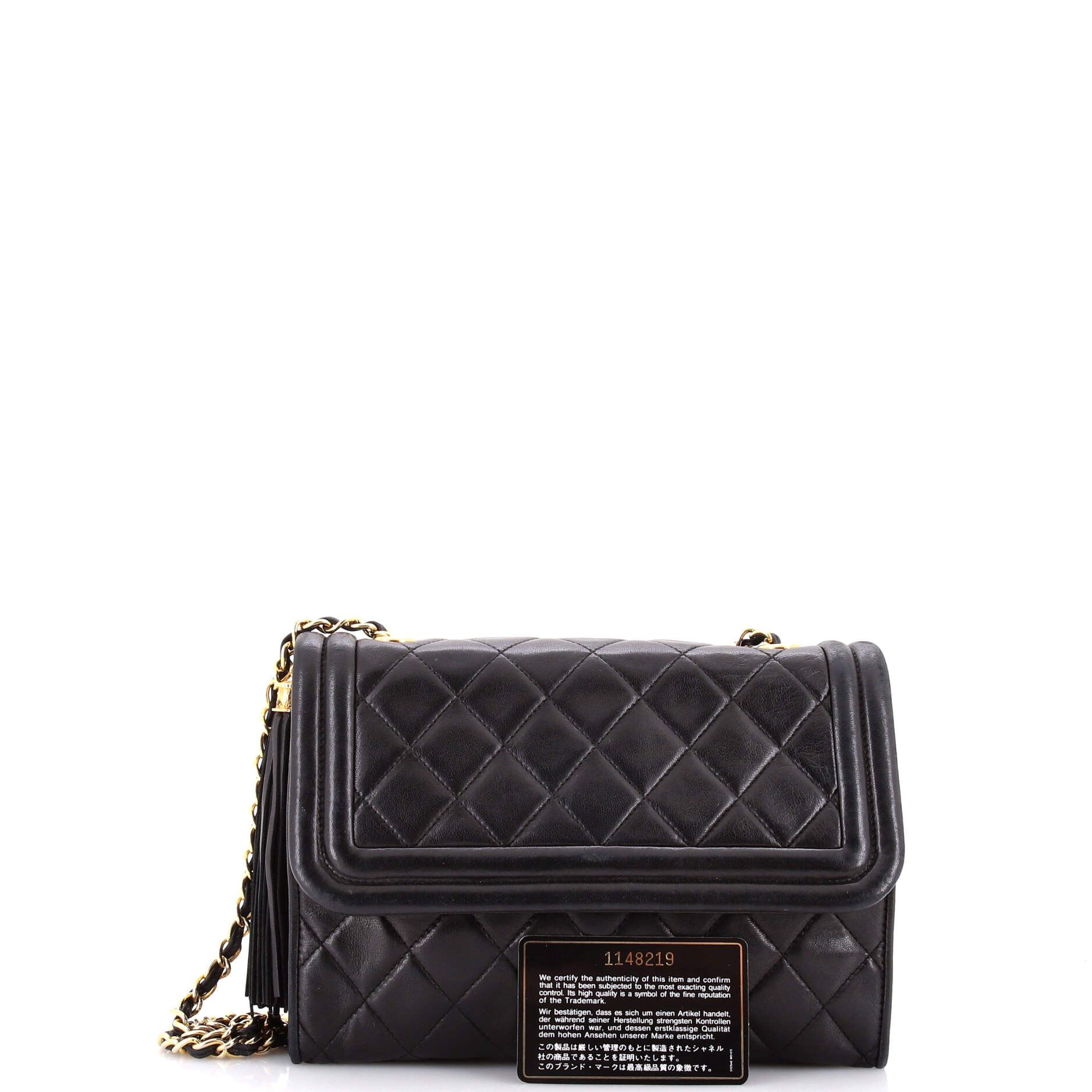 Chanel Vintage Tassel Flap Bag Size ONE SIZE - 2 Thumbnail