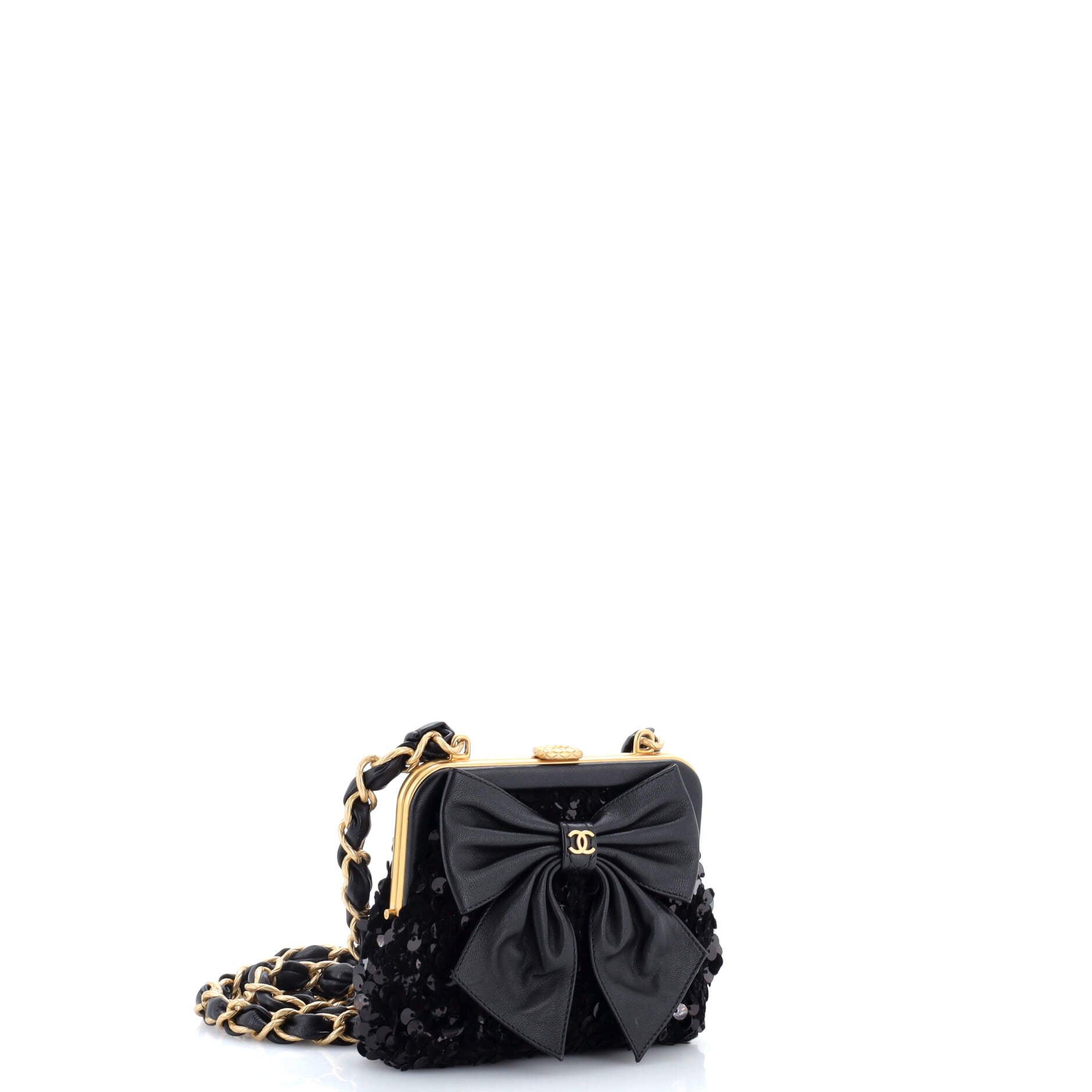Chanel Bow Frame Clutch With Chain Size ONE SIZE - 2 Thumbnail