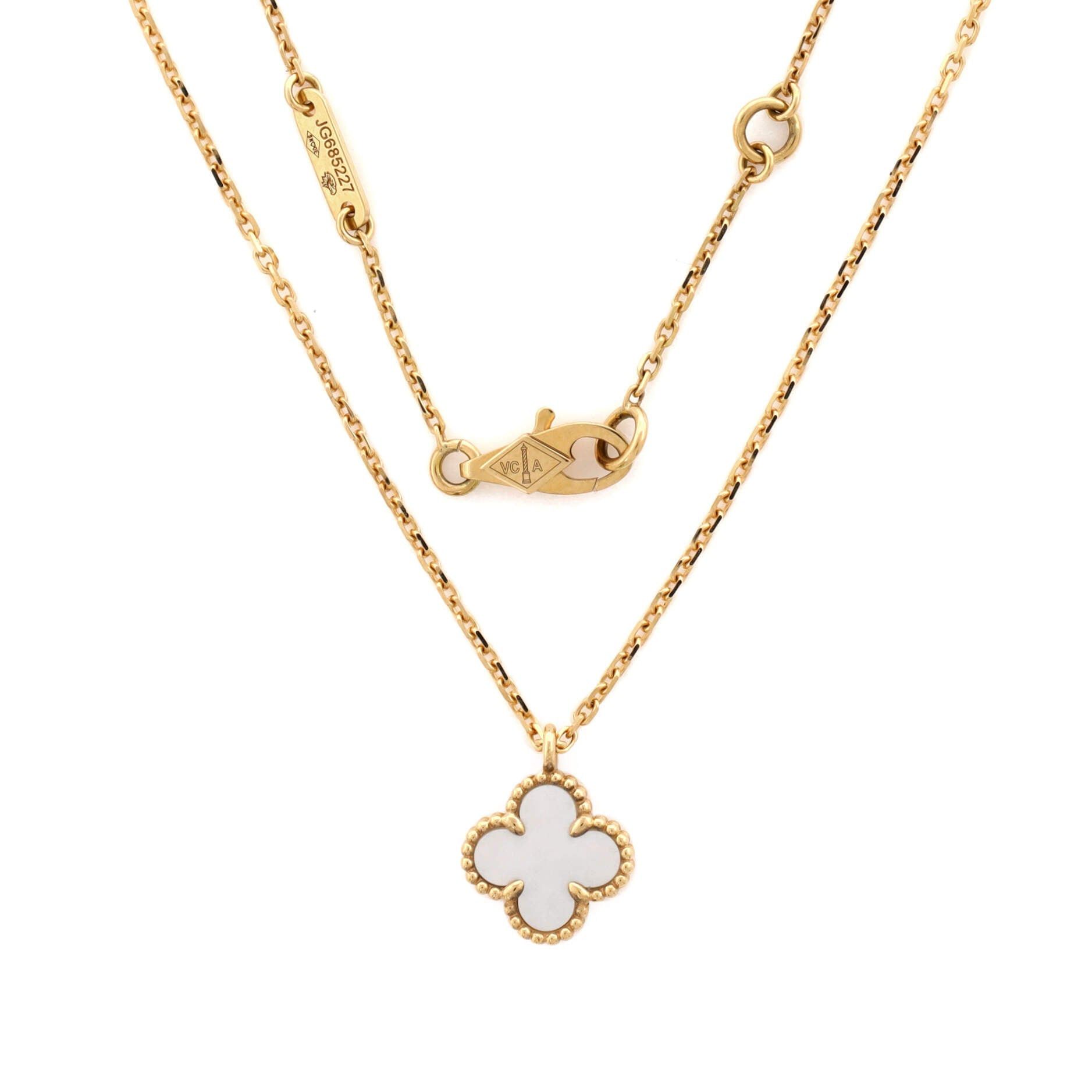 Van Cleef & Arpels Sweet Alhambra Pendant Necklace Size ONE SIZE - 3 Thumbnail