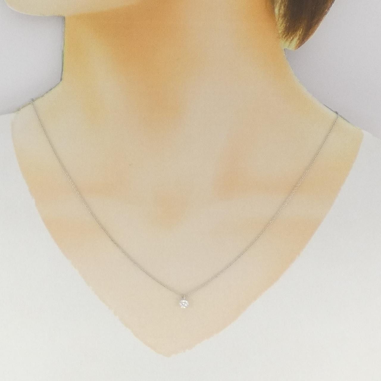 Tiffany & Co. Tiffany & Co. Tiffany Solitaire Platinum Necklace Precious Metal Necklace DUTY FREE for USA Size ONE SIZE - 6 Thumbnail
