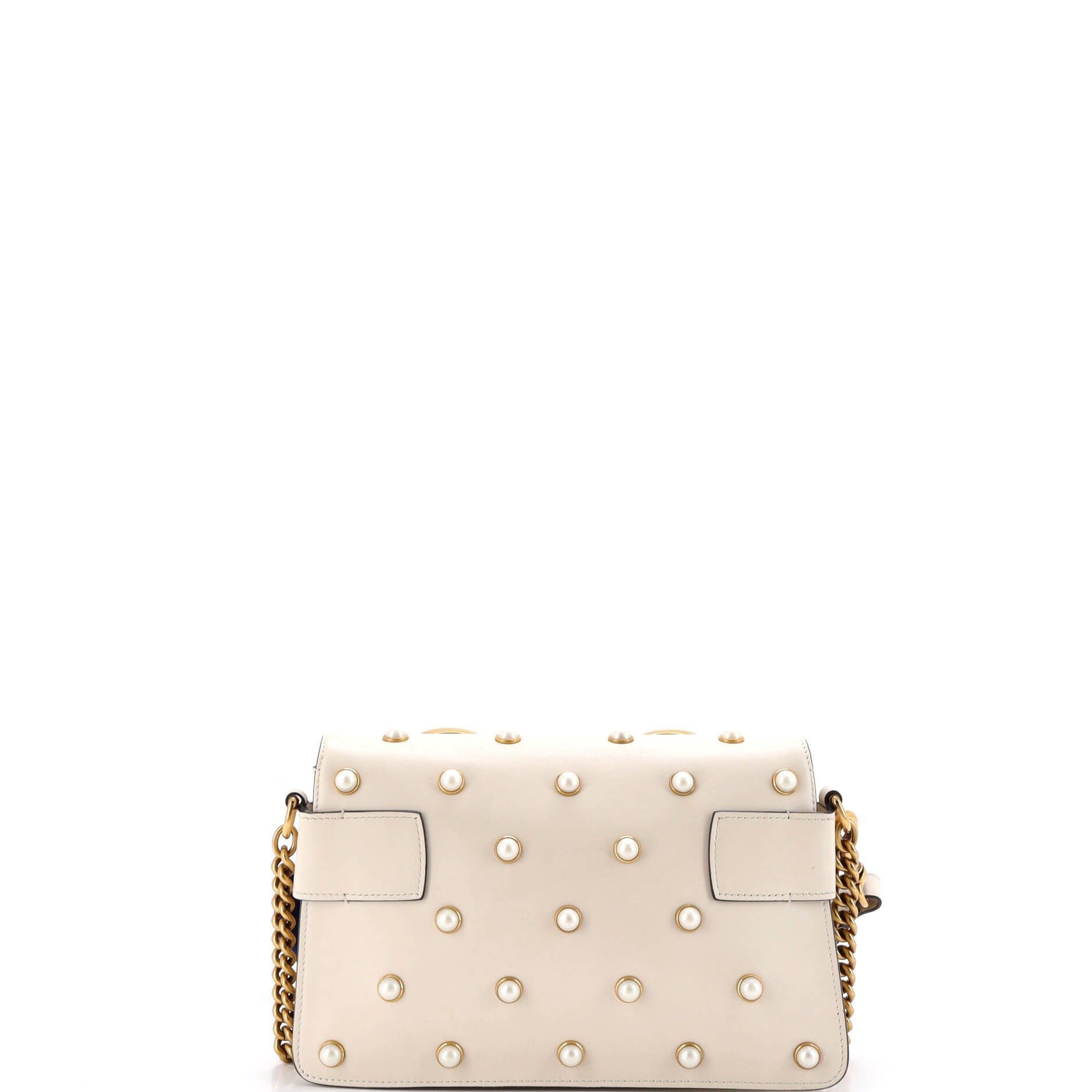 Gucci Broadway Pearly Bee Shoulder Bag Size ONE SIZE - 3 Thumbnail