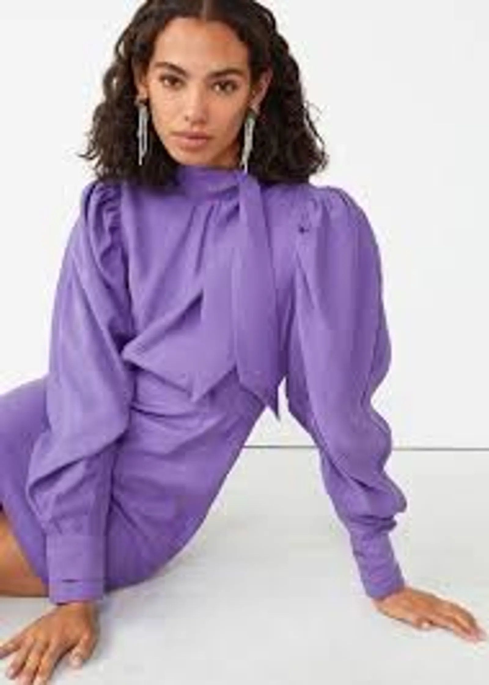& Other Stories & Other Stories Voluminous Sleeve Mini Dress Dress Size S / US 4 / IT 40 - 3 Thumbnail