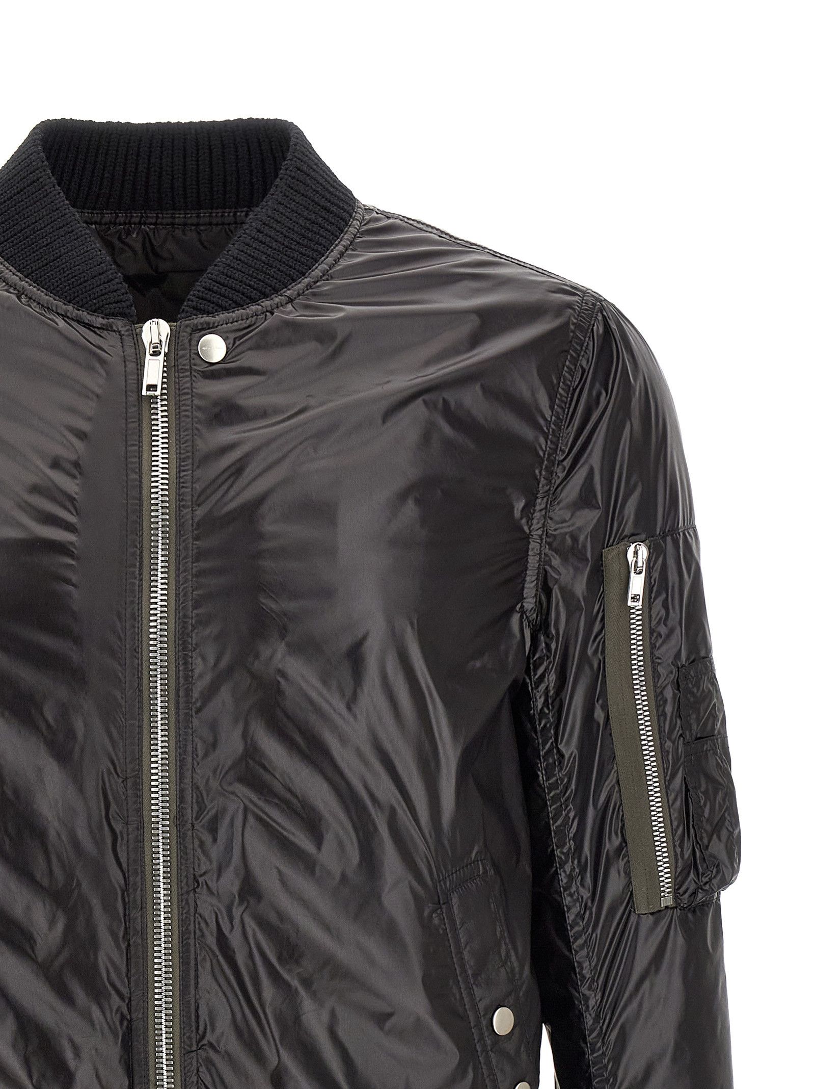 Rick Owens 'Classic Flight' bomber jacket Size US L / EU 52-54 / 3 - 3 Thumbnail