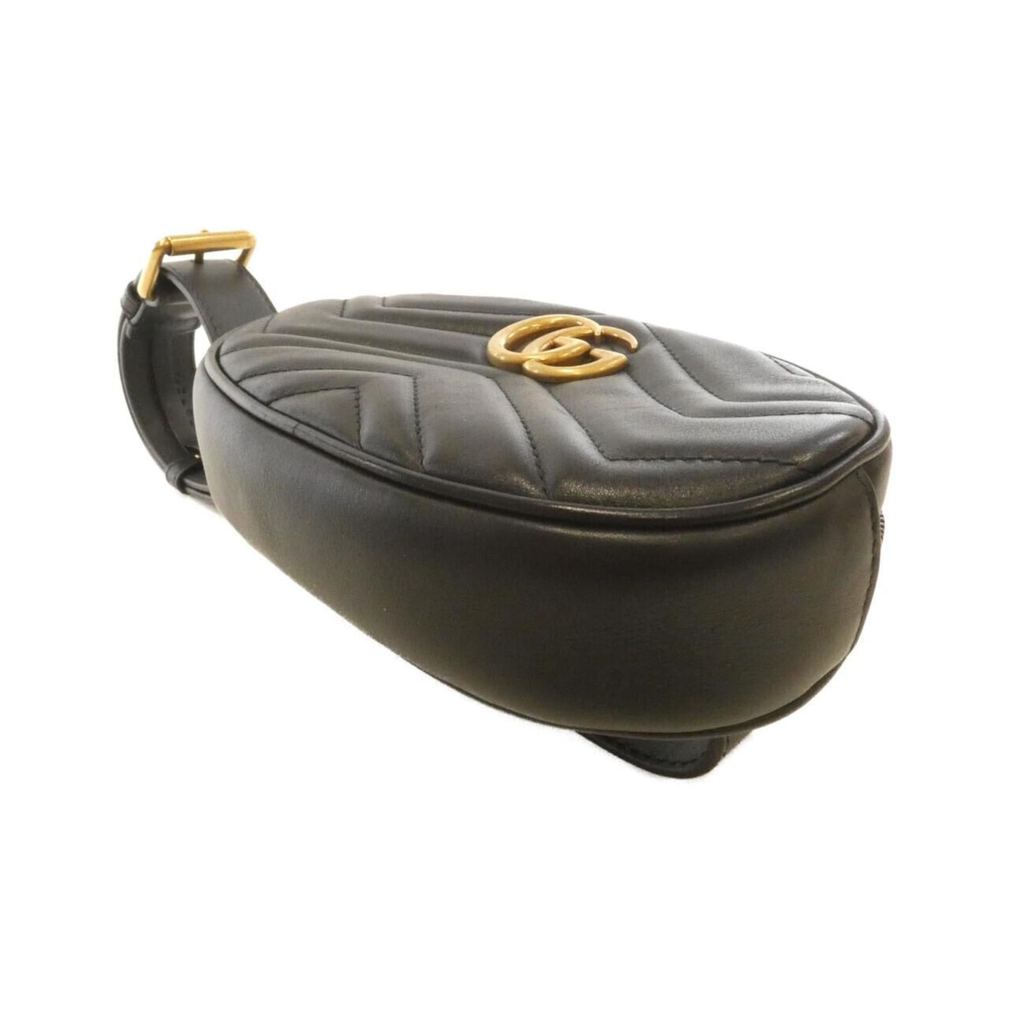 Gucci Gucci GG Marmont 476434 DSVRT Waist Bag Size ONE SIZE - 3 Thumbnail