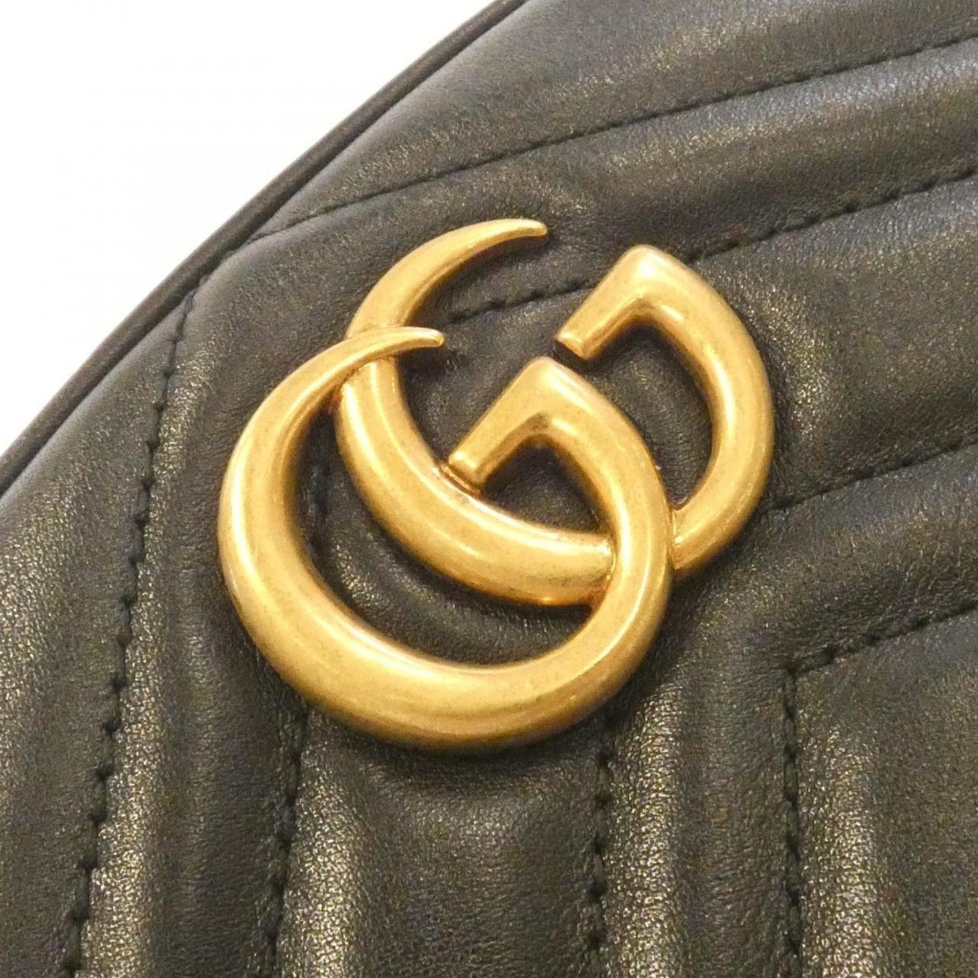 Gucci Gucci GG Marmont 476434 DSVRT Waist Bag Size ONE SIZE - 4 Thumbnail