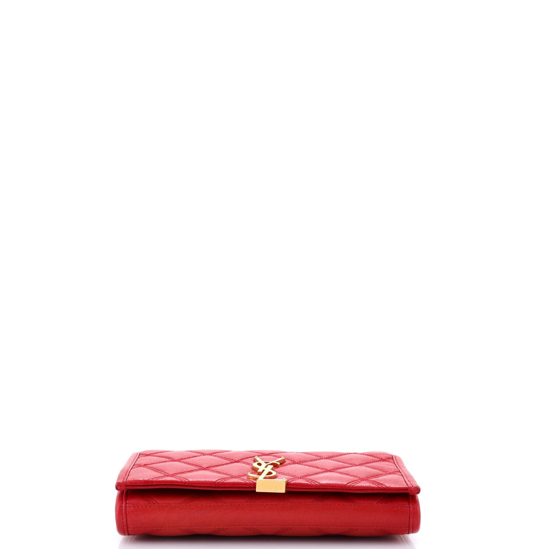 Saint Laurent Paris Becky Chain Wallet Size ONE SIZE - 4 Thumbnail