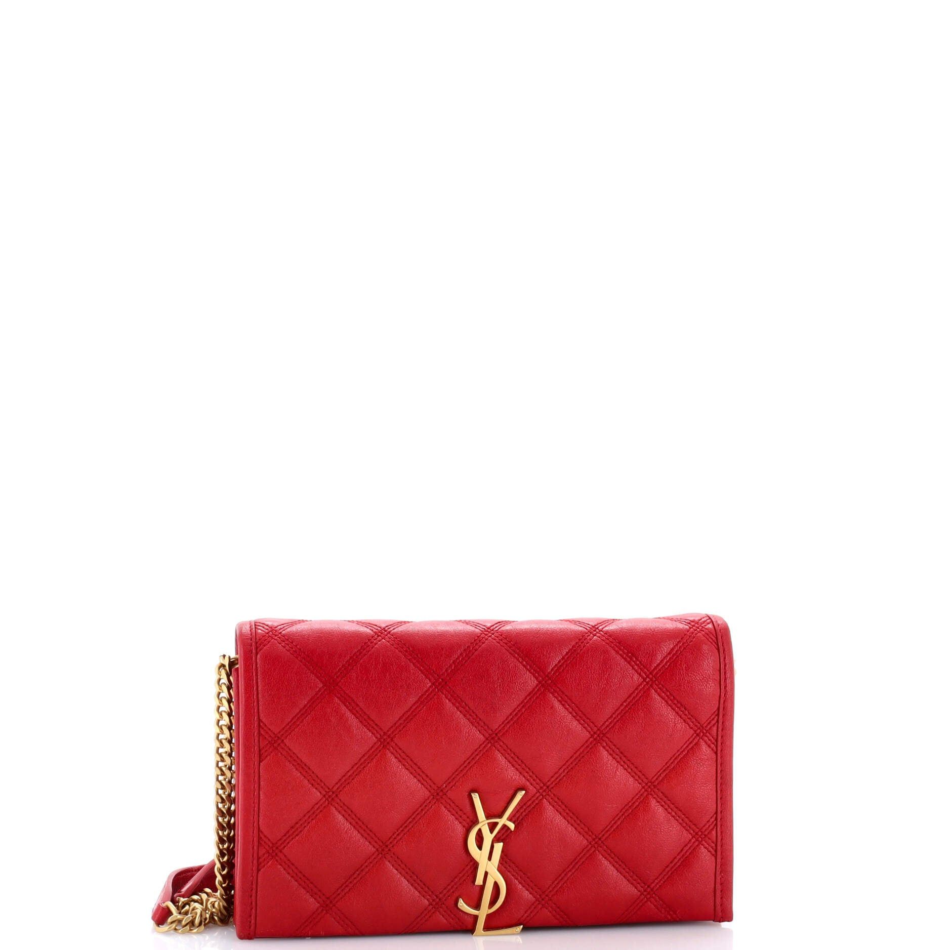 Saint Laurent Paris Becky Chain Wallet Size ONE SIZE - 2 Thumbnail