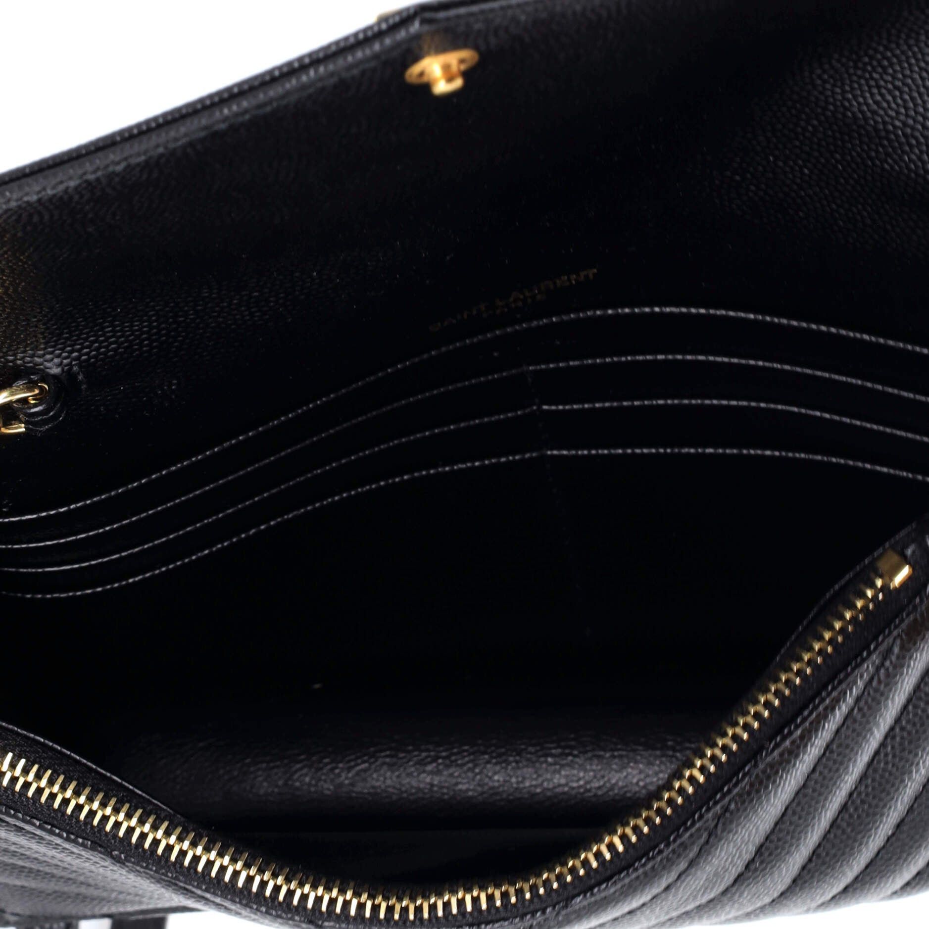 Saint Laurent Paris Classic Monogram Wallet on Chain Size ONE SIZE - 5 Thumbnail