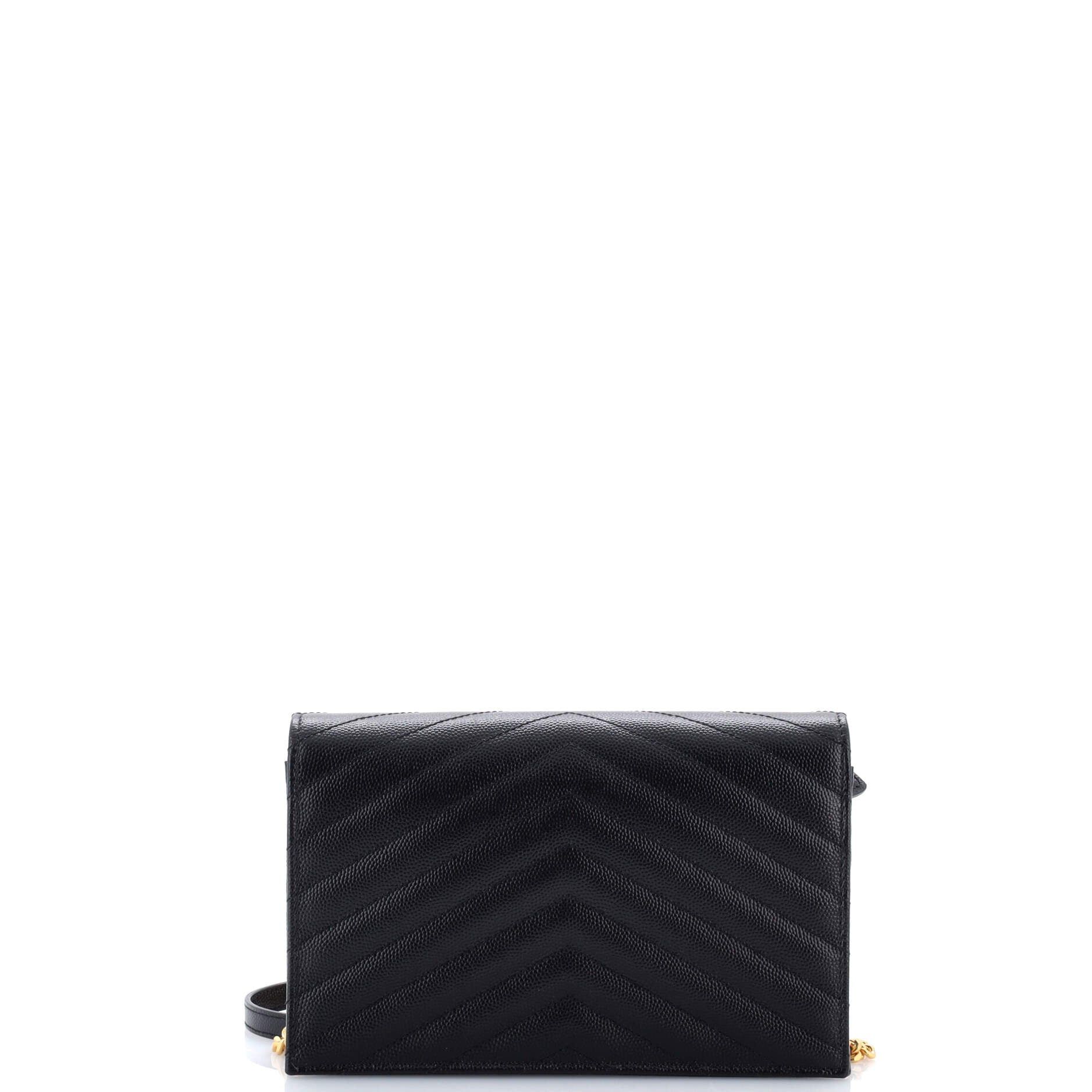 Saint Laurent Paris Classic Monogram Wallet on Chain Size ONE SIZE - 3 Thumbnail
