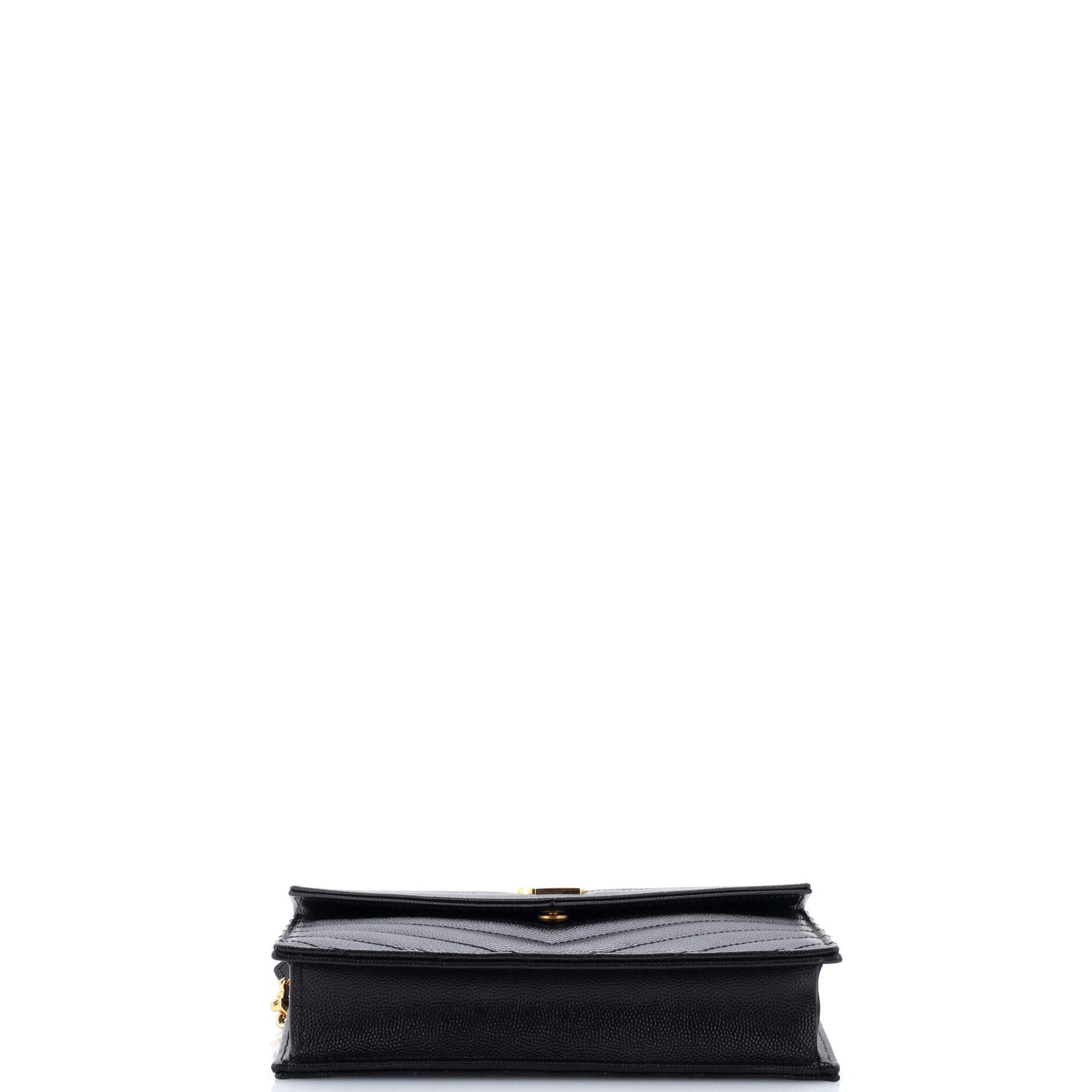 Saint Laurent Paris Classic Monogram Wallet on Chain Size ONE SIZE - 4 Thumbnail