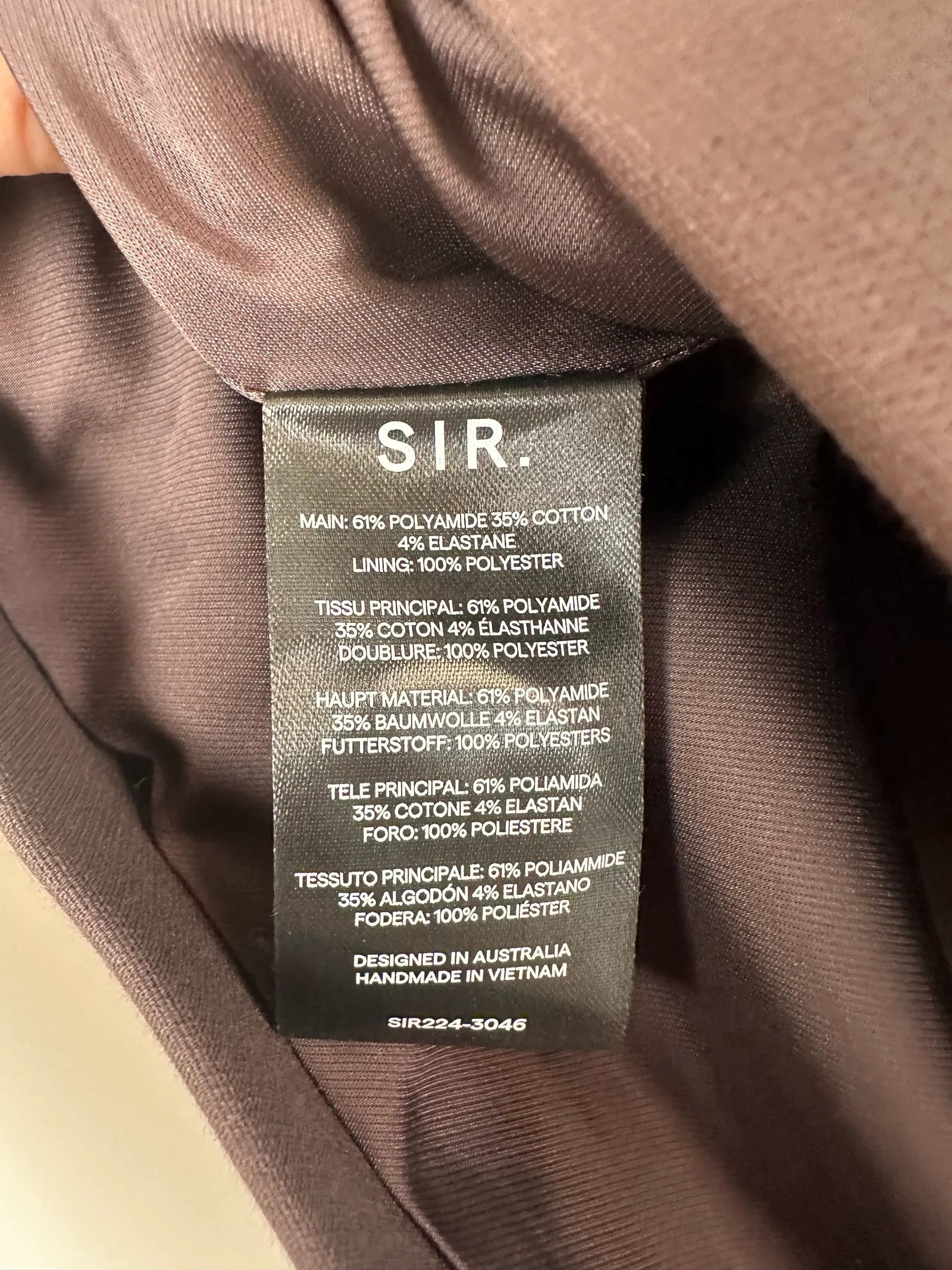 SIR. Sir Skirt Size 25" / US 0 / IT 36 - 4 Thumbnail