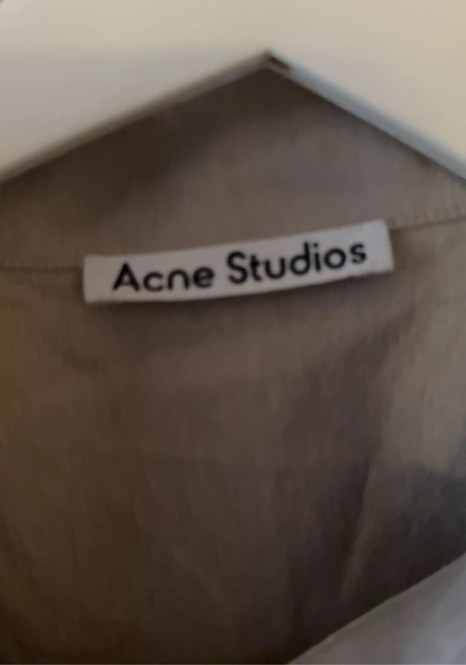 Acne Studios Acne Studios Shirt Size XXS / US 00 / IT 34 - 2 Thumbnail