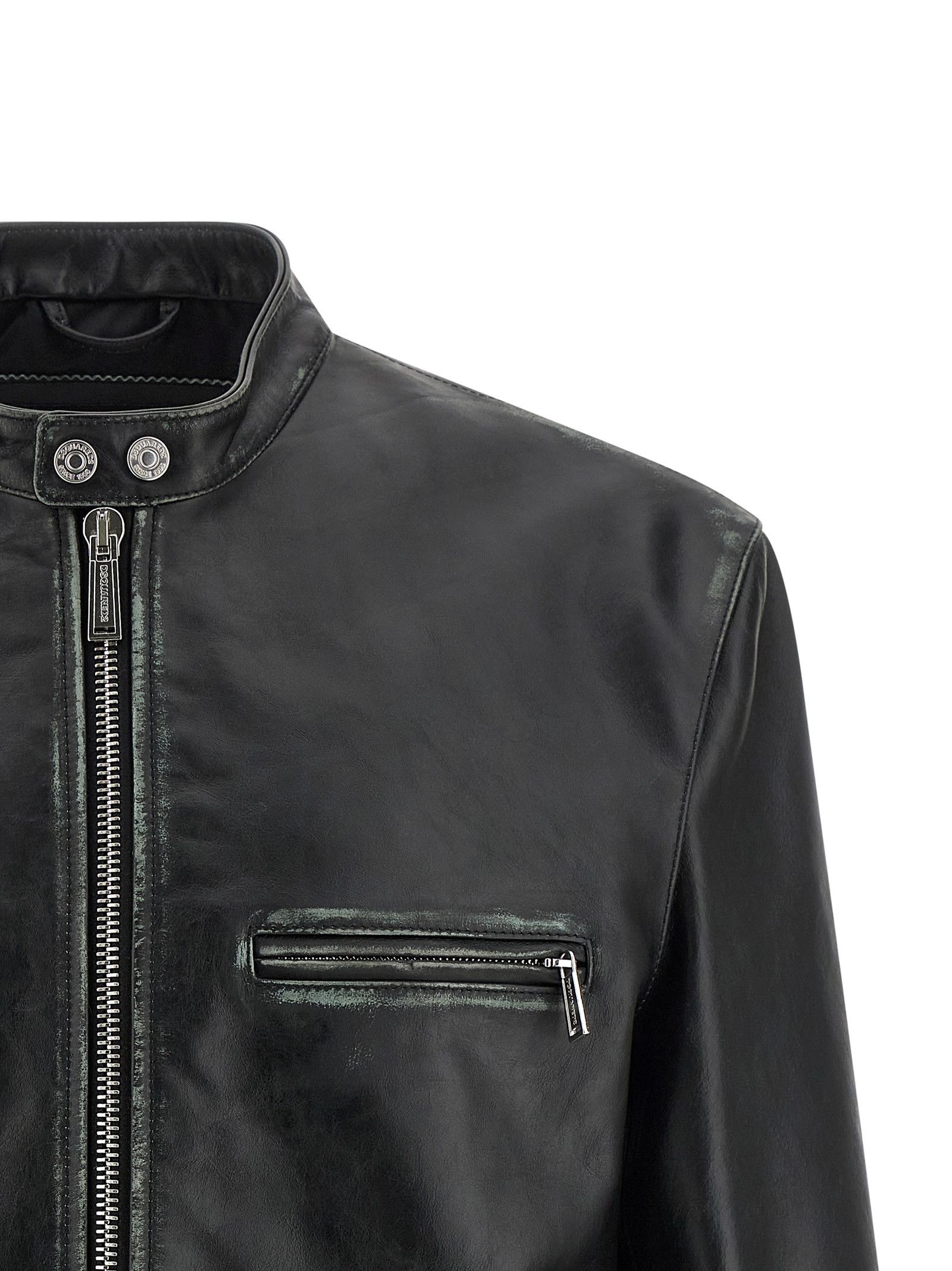 Dsquared2 'Bad Boy' biker jacket Size US L / EU 52-54 / 3 - 3 Thumbnail