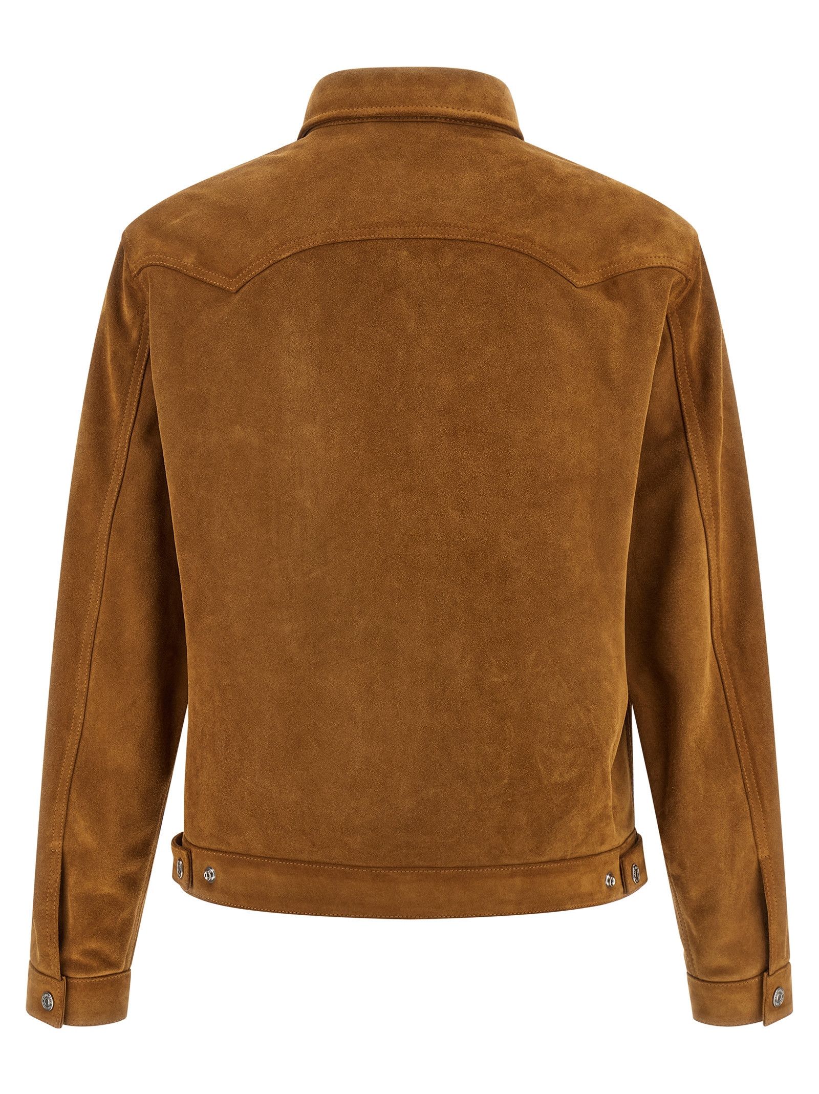 Dsquared2 'Suede Boxy Shirt' jacket Size US L / EU 52-54 / 3 - 2 Thumbnail