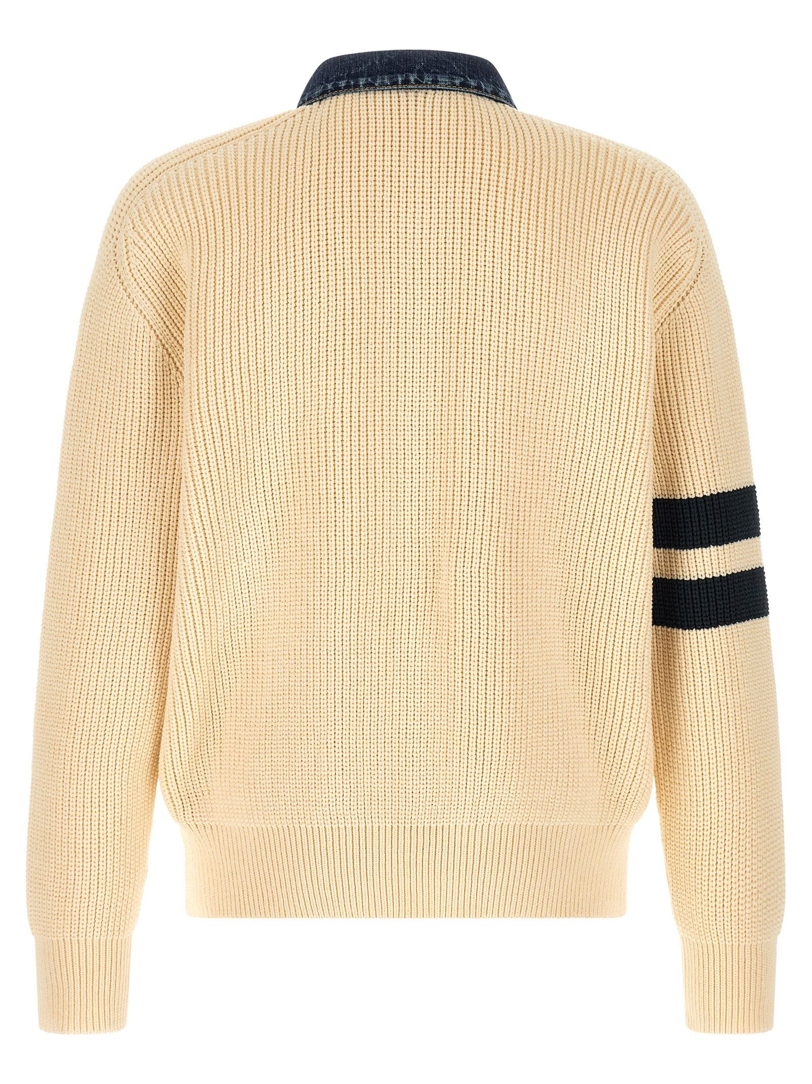 Dsquared2 'Denim Mix D2' cardigan Size US L / EU 52-54 / 3 - 2 Thumbnail