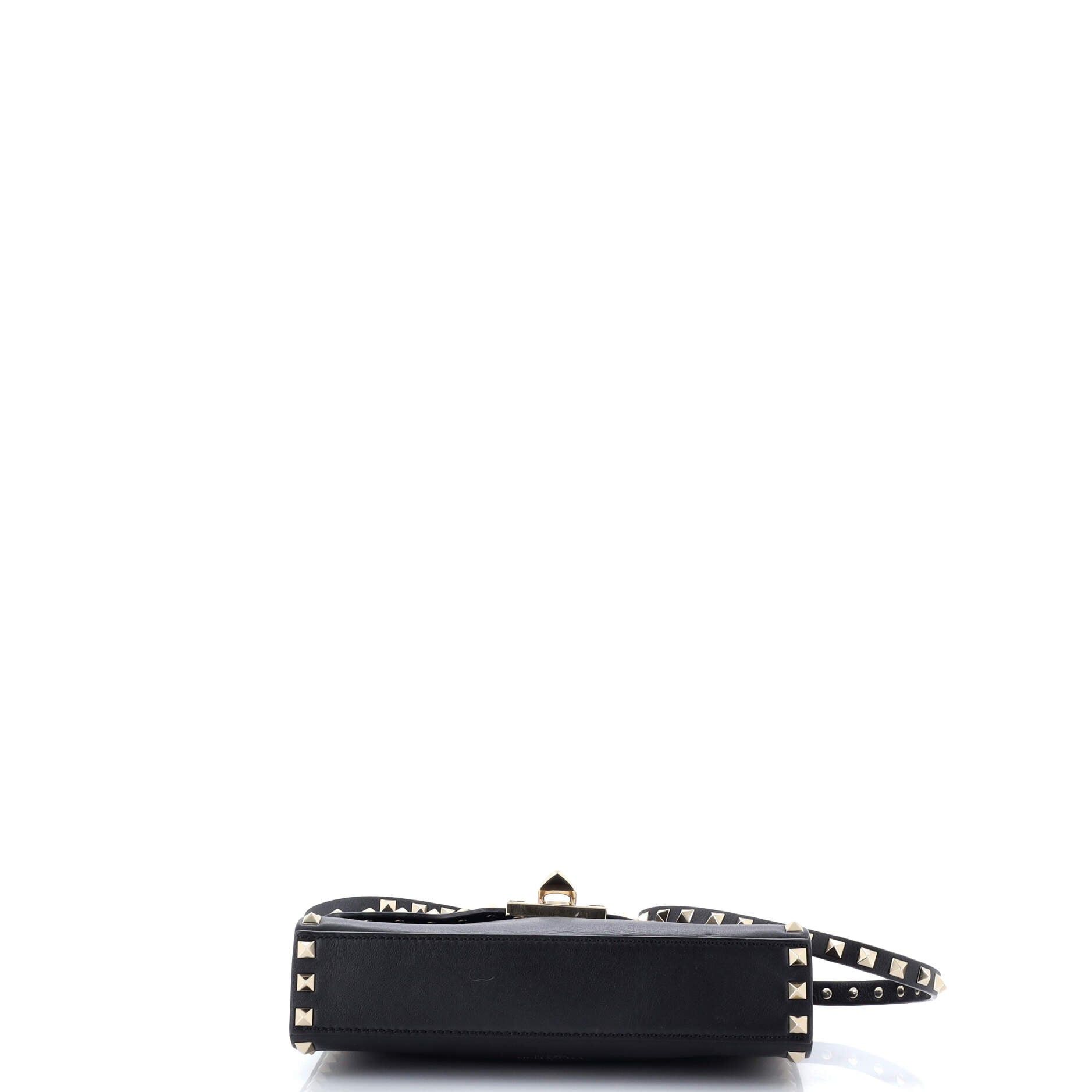 Valentino Rockstud Flip Lock Flap Bag Size ONE SIZE - 4 Thumbnail
