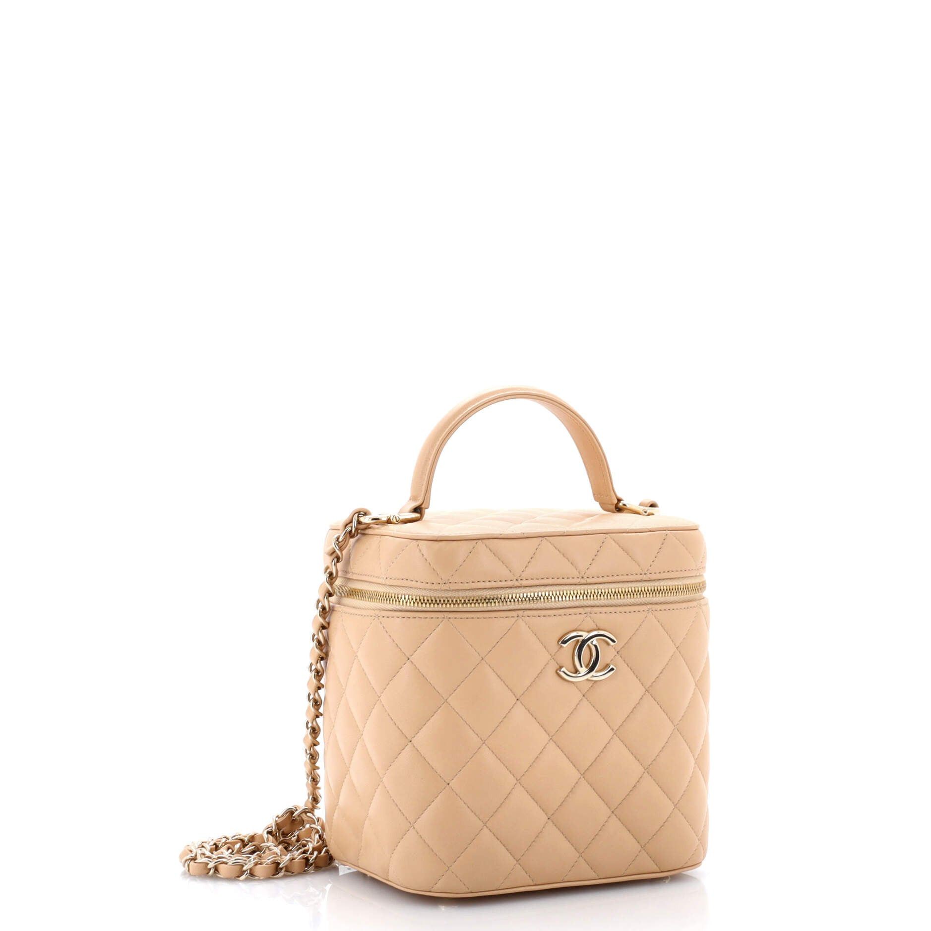 Chanel CC Top Handle Vanity Case with Chain Size ONE SIZE - 2 Thumbnail