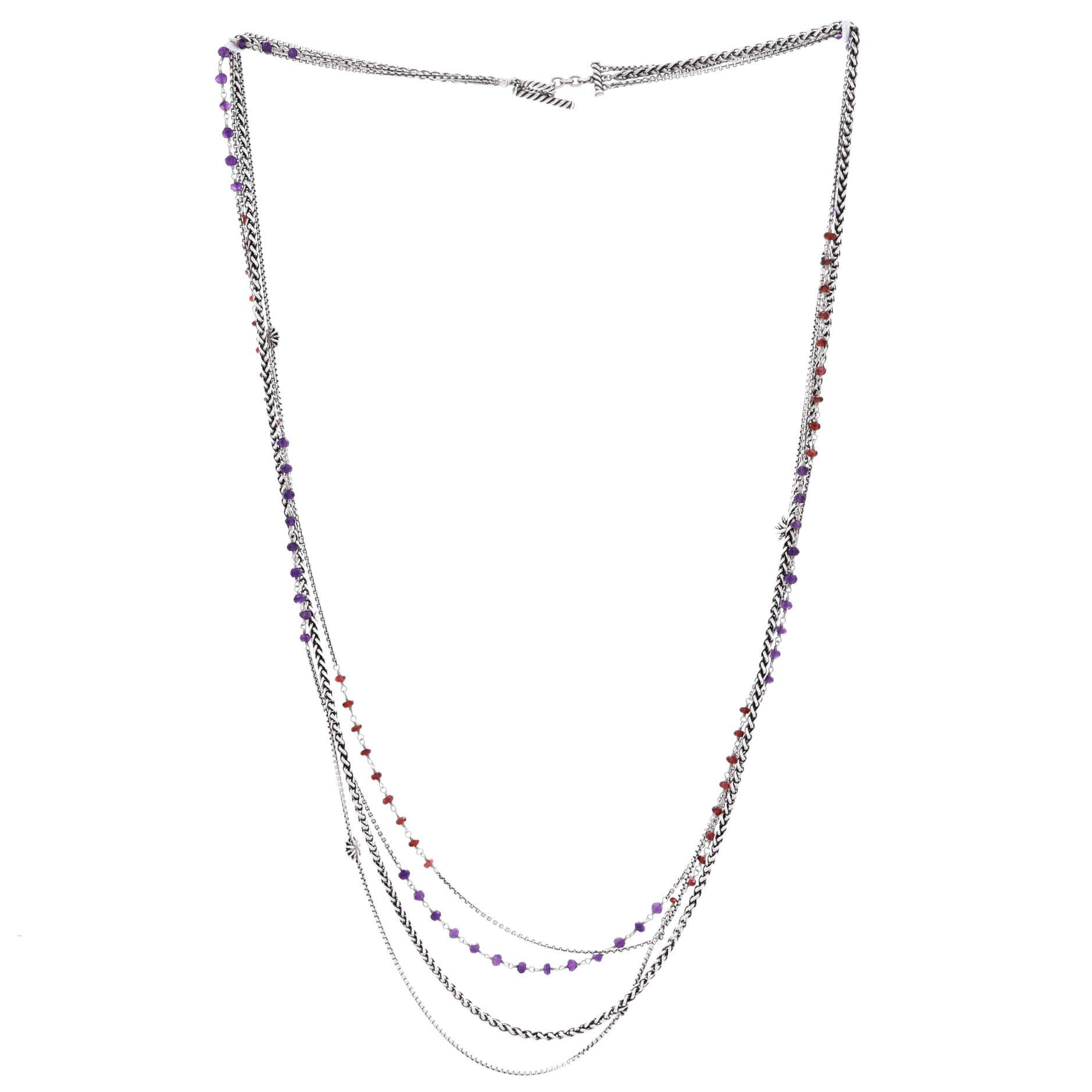 David Yurman Multistrand Starburst Station Necklace Size ONE SIZE - 2 Thumbnail