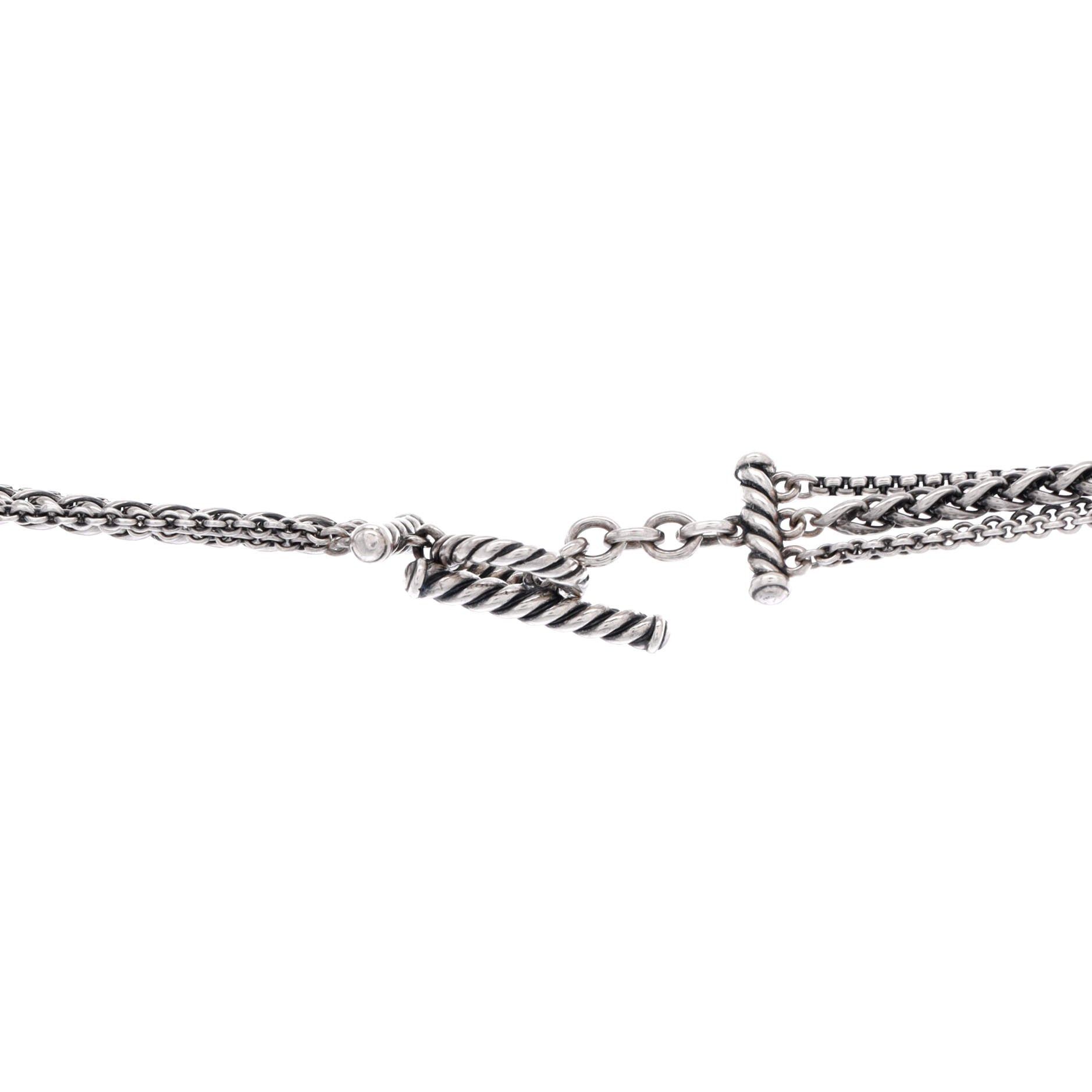 David Yurman Multistrand Starburst Station Necklace Size ONE SIZE - 3 Thumbnail