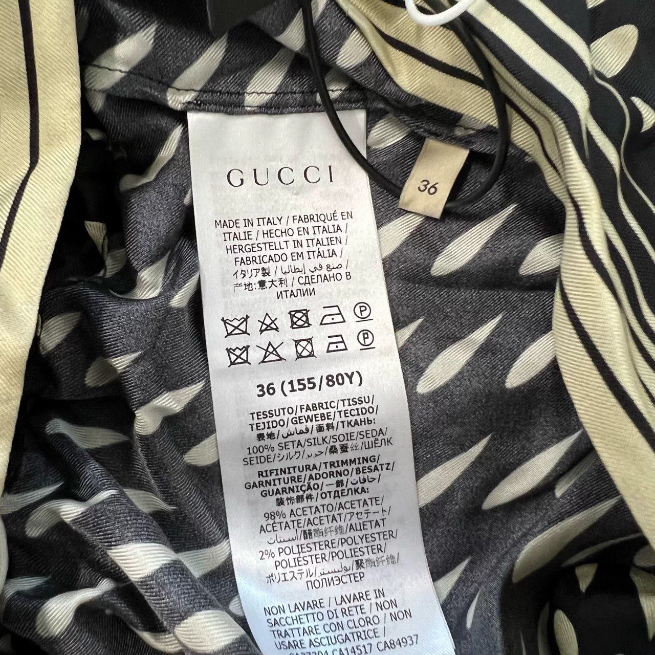 Gucci Authentic Gucci Runway Silk Dress 36 Size XS / US 0-2 / IT 36-38 - 6 Thumbnail