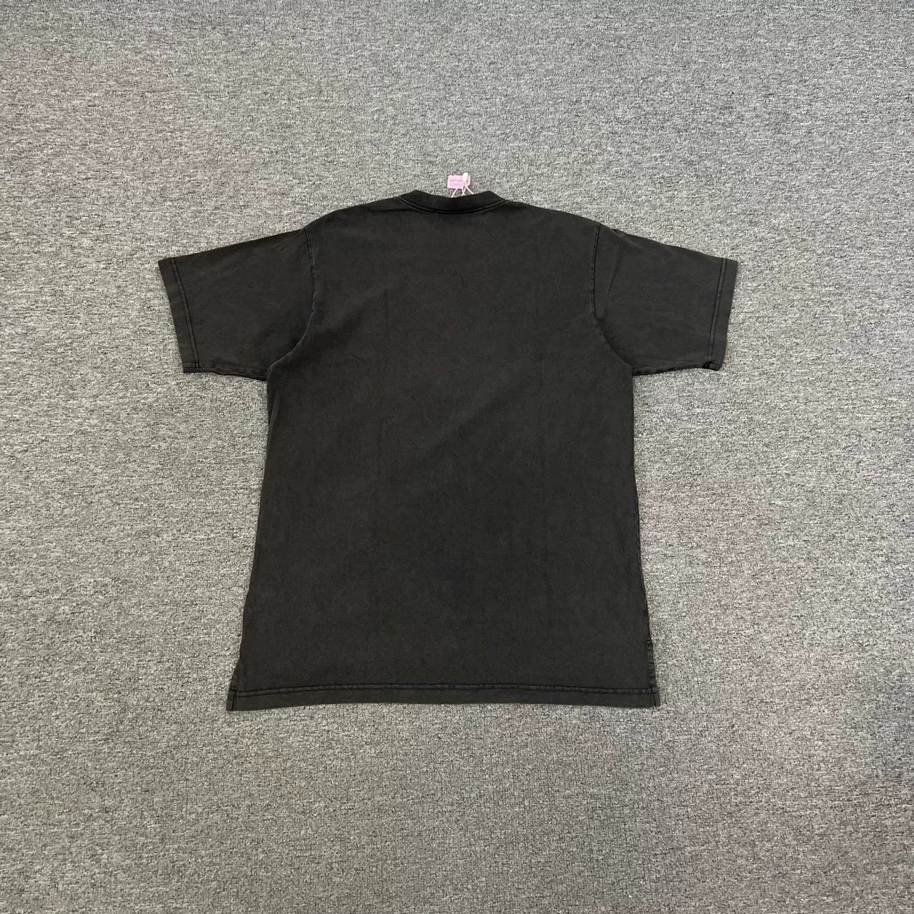 Balenciaga Balenciaga Sporty B Embroidered Logo Washed Black T-shirt Size US S / EU 44-46 / 1 - 7 Thumbnail