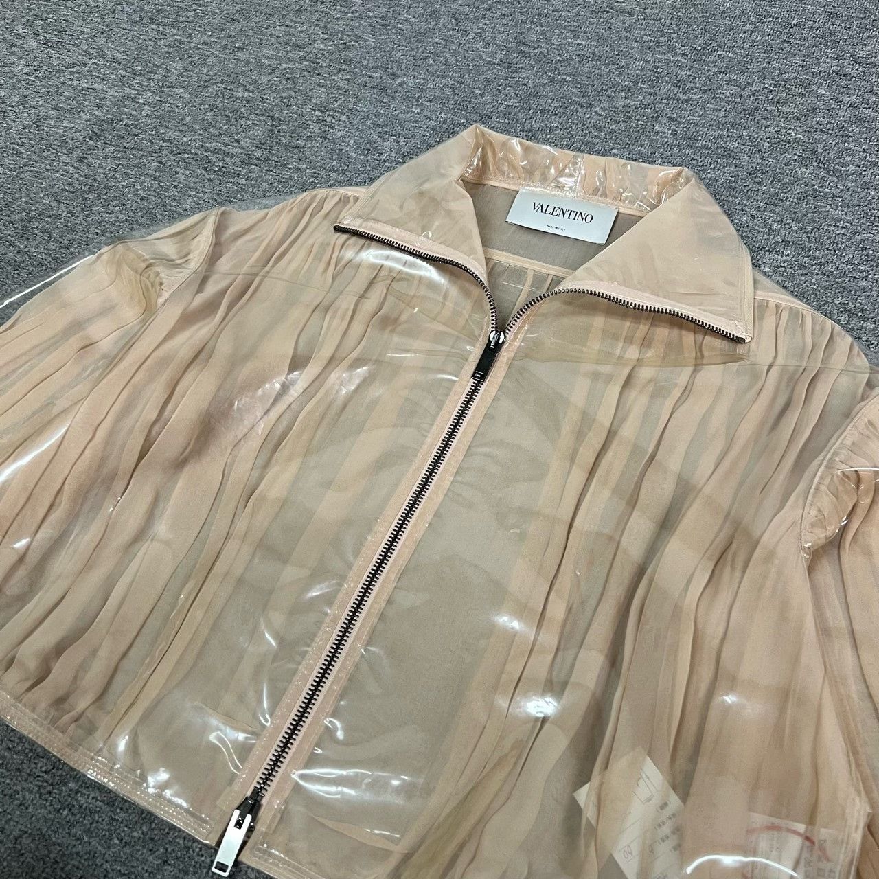 Valentino Valentino Runway Transparent PVC Jacket Size US XS / EU 42 / 0 - 4 Thumbnail