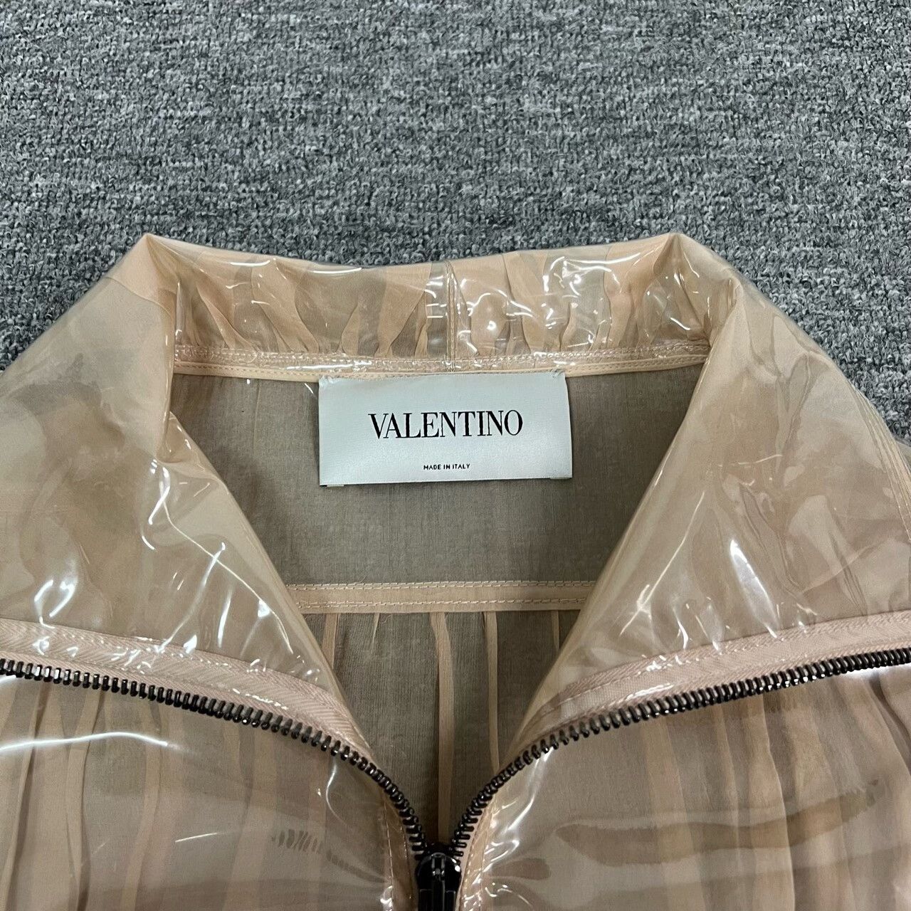 Valentino Valentino Runway Transparent PVC Jacket Size US XS / EU 42 / 0 - 3 Thumbnail