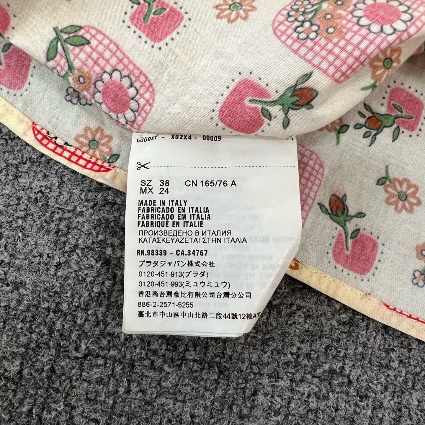 Miu Miu Miu Miu Runway Floral Sleeveless Shirt Size S / US 4 / IT 40 - 7 Thumbnail