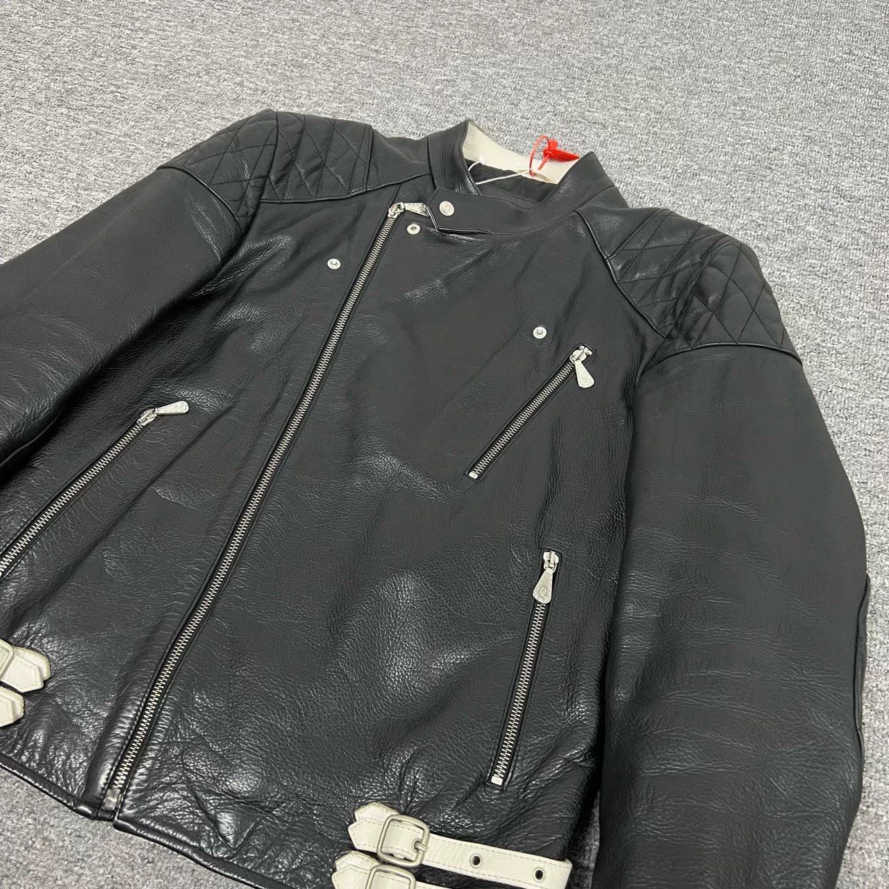 Alexander McQueen Alexander McQueen Classic Leather Jacket Size US M / EU 48-50 / 2 - 4 Thumbnail