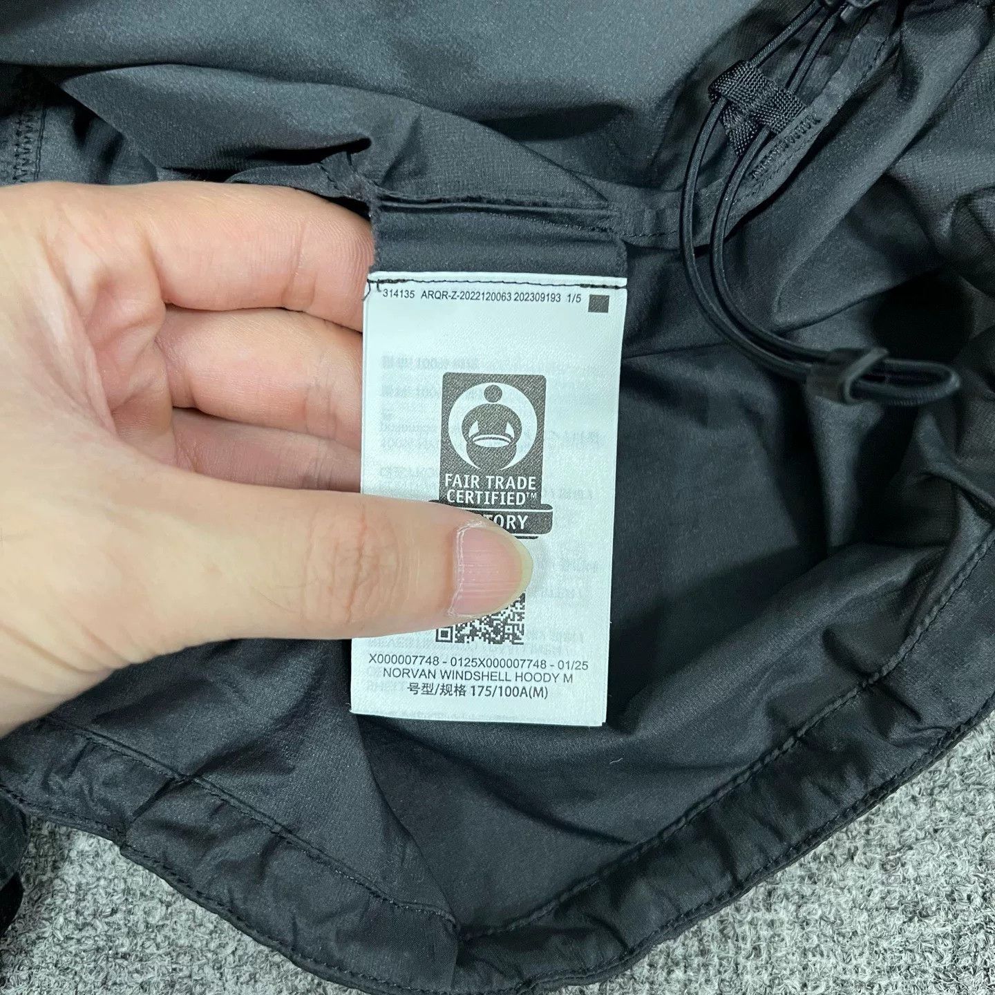 Arc'teryx Arcteryx Norvan Vindshell Hoody Logo Size US M / EU 48-50 / 2 - 8 Thumbnail